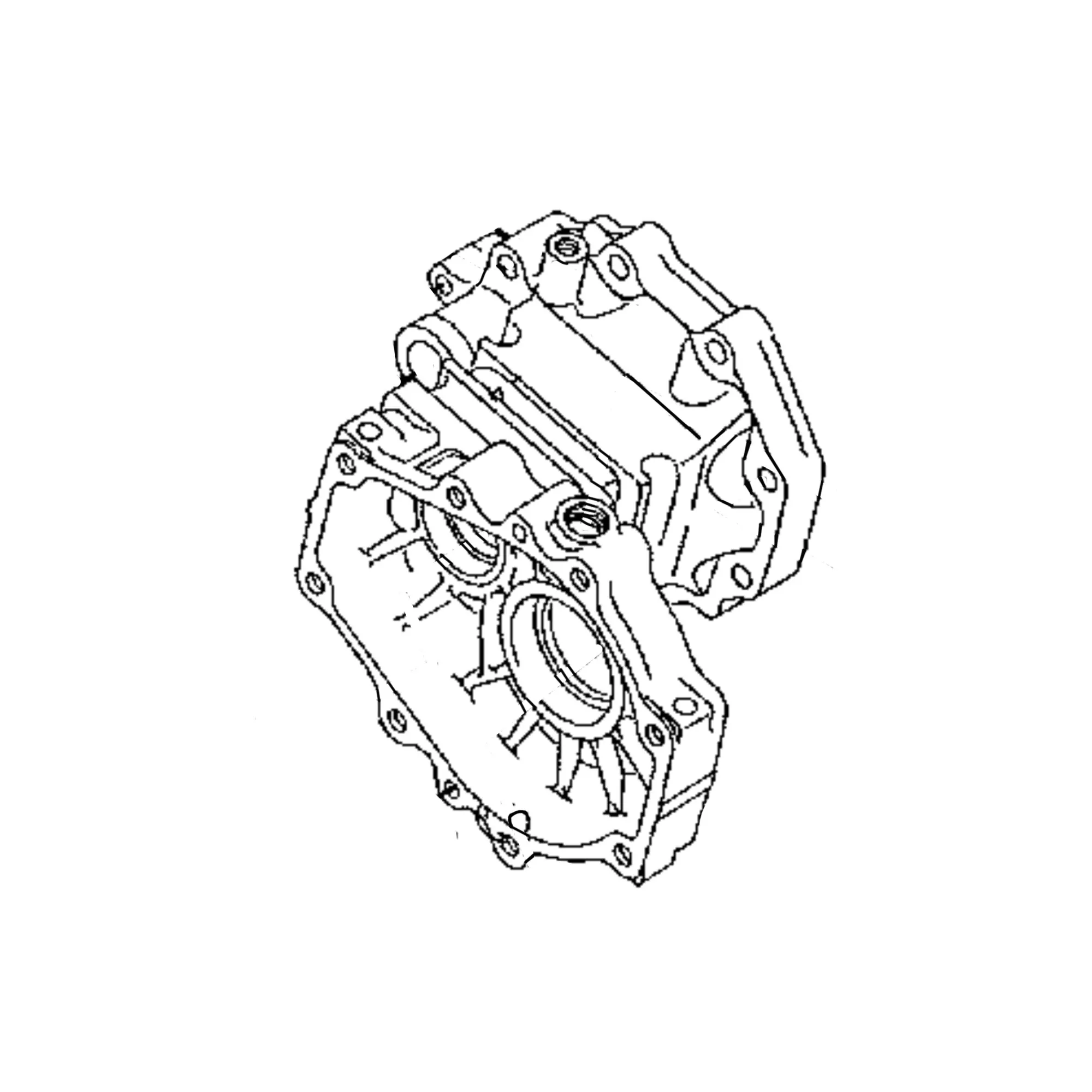 John Deere Rear Axle Housing, Left Side - M807849