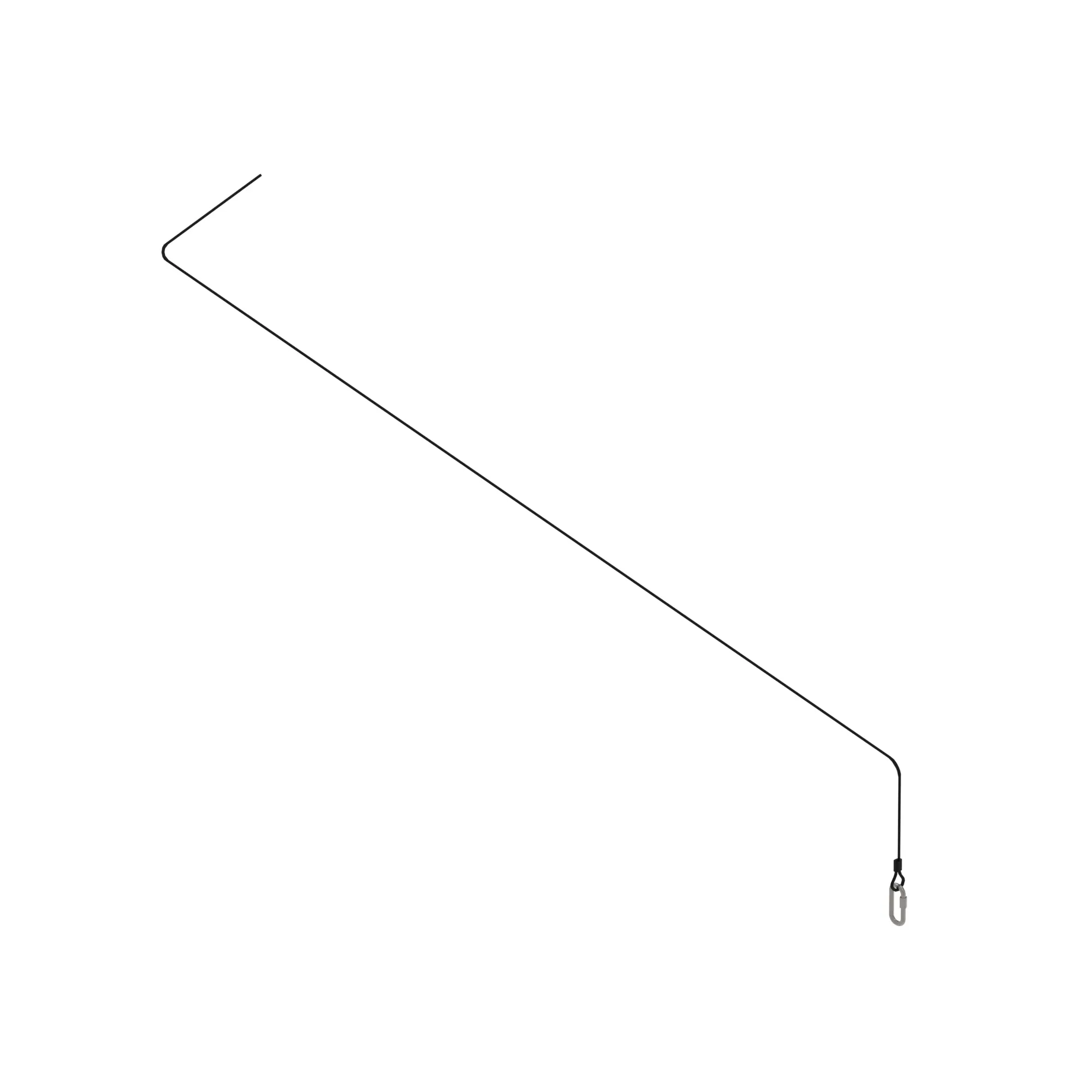 John Deere Front Frame Shields Rope - F631652