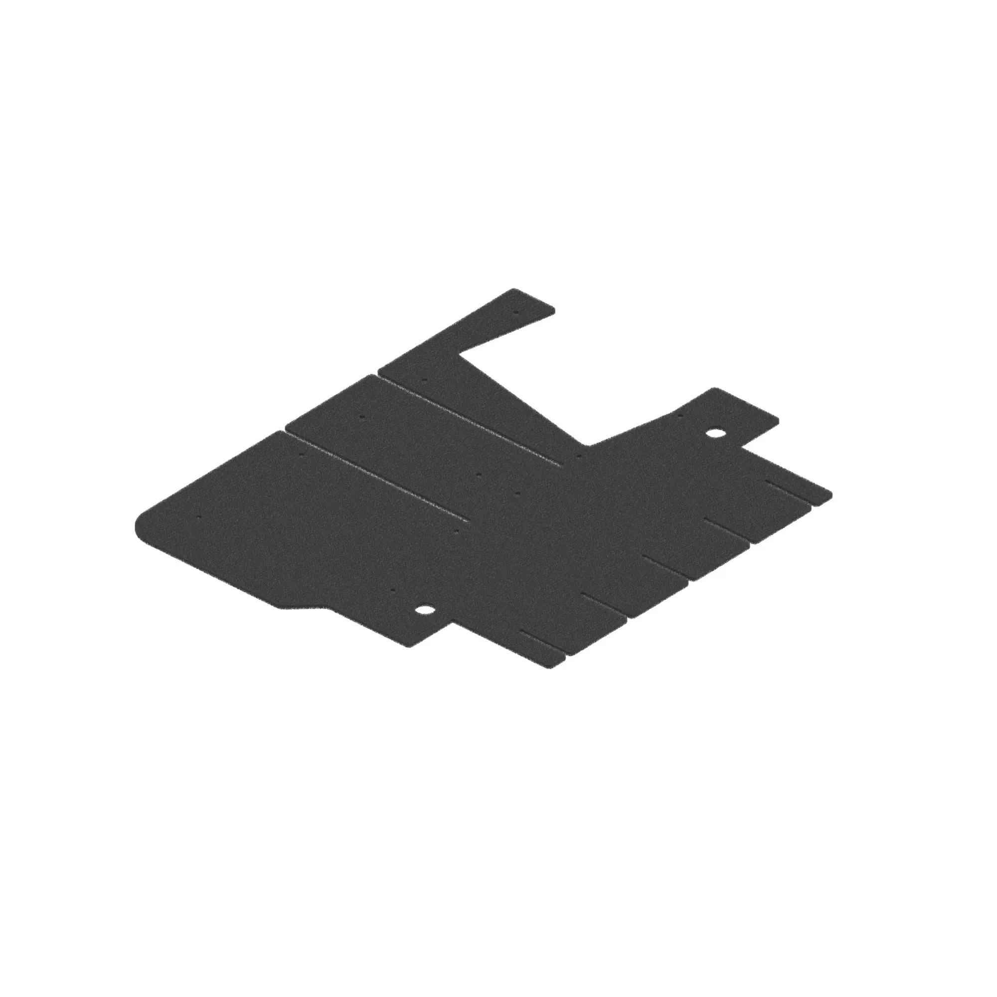 BOTTOM-FRONT PANEL FOOTWELL SOUND TREATMENT