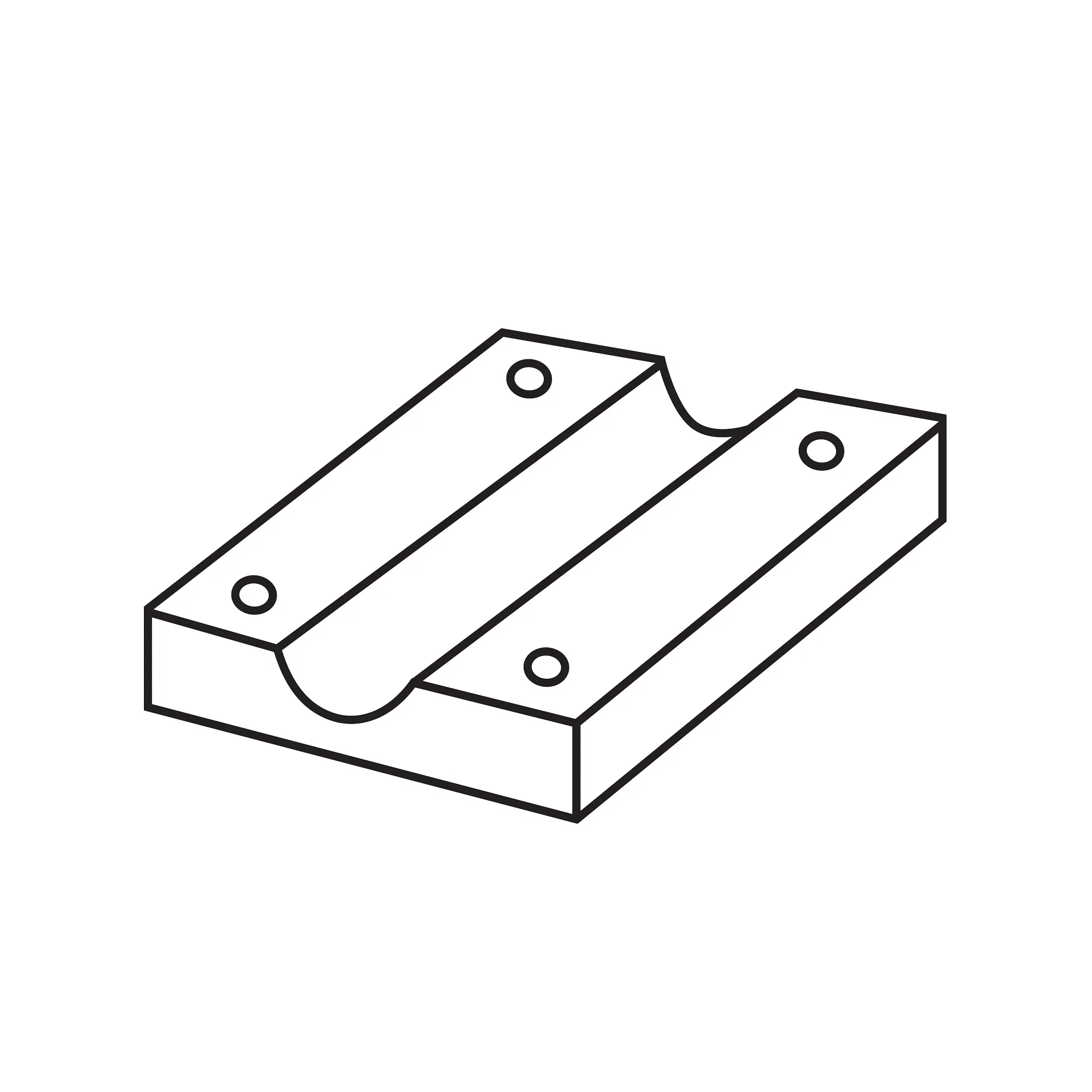 John Deere Straw Walker Bearing - H119612