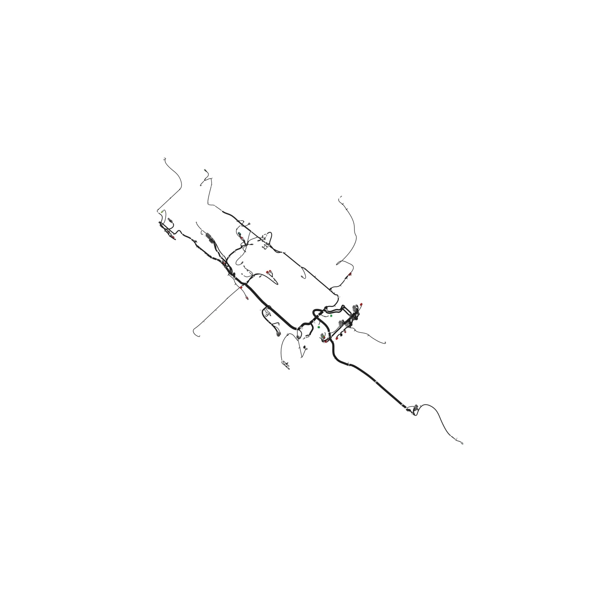 John Deere Final Tier 4 Chassis Wiring Harness - RE577027