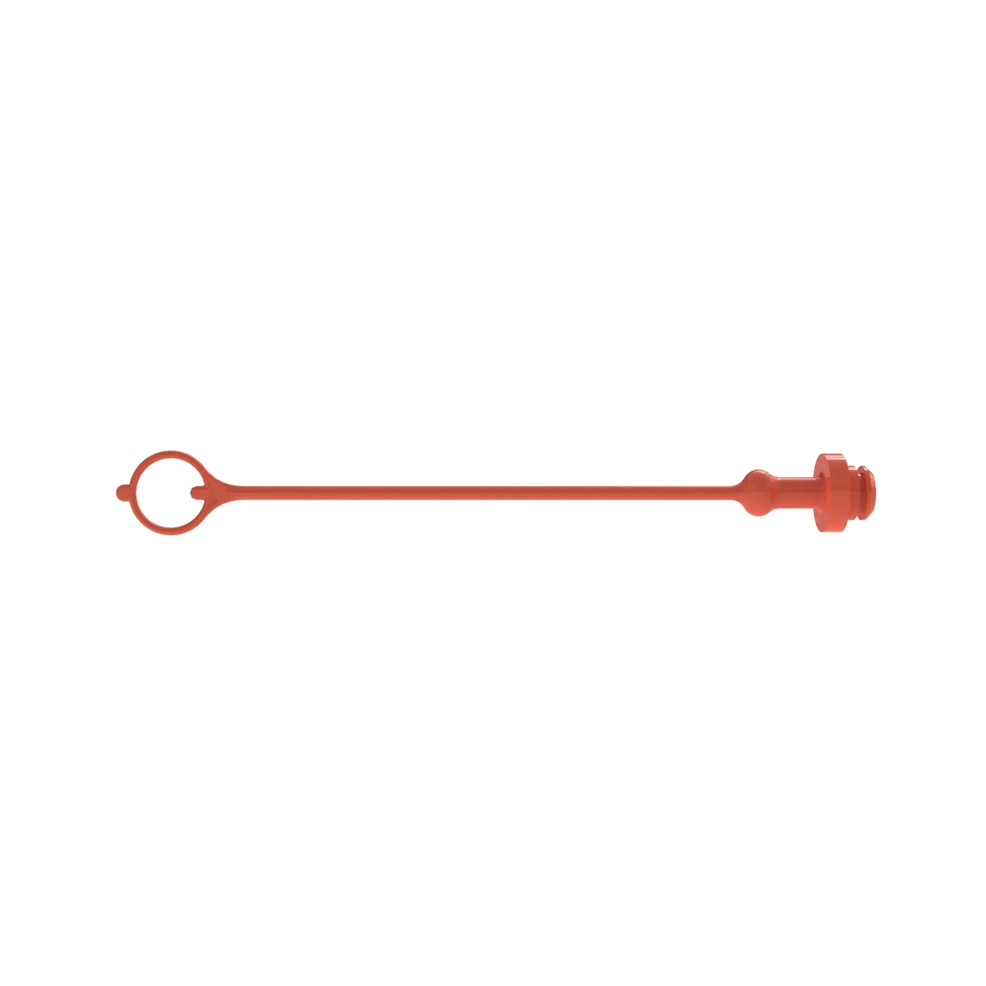 PLUG, PLUG, 1/4  MALE DUST (RED)