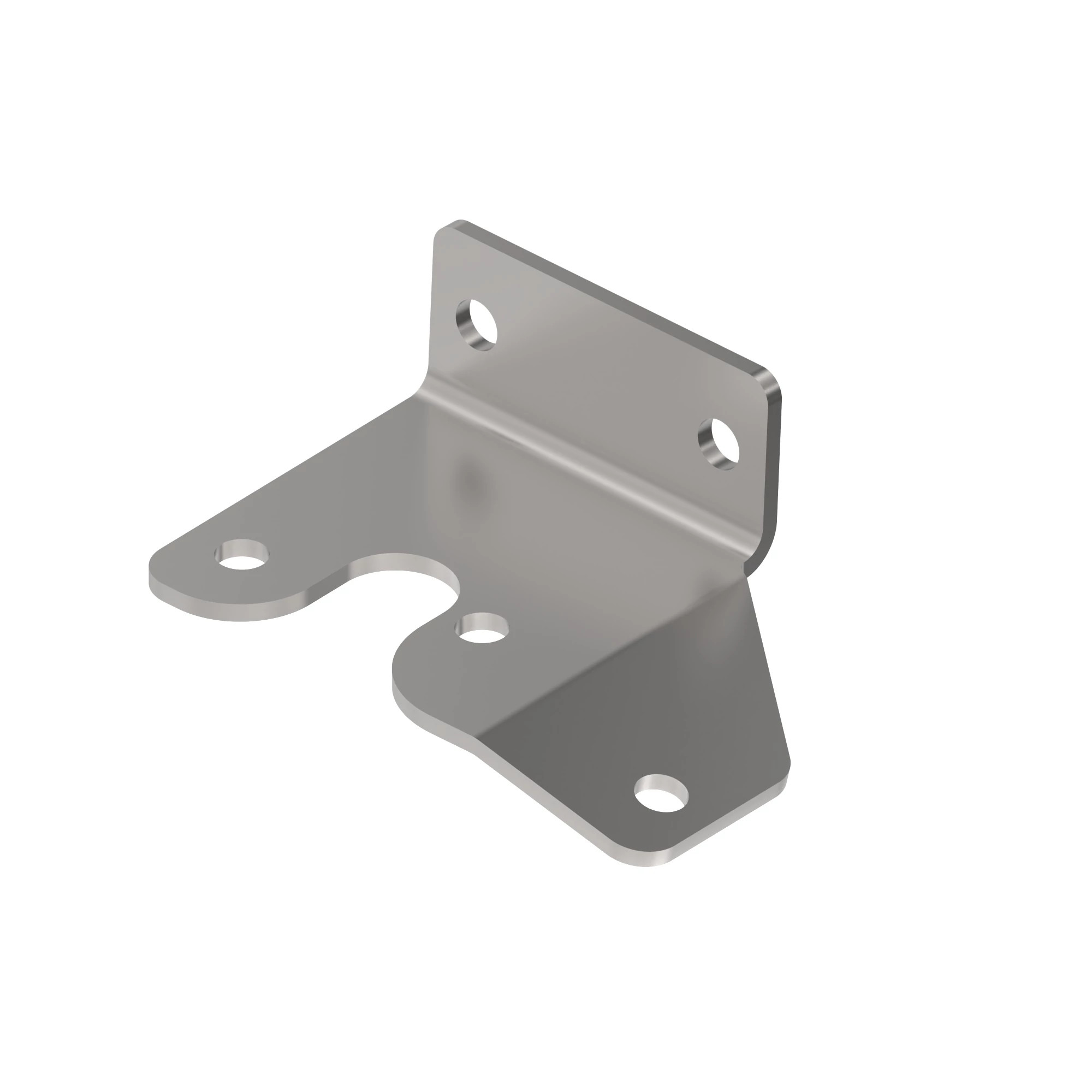 BRACKET, REAR SCOOP HINGE