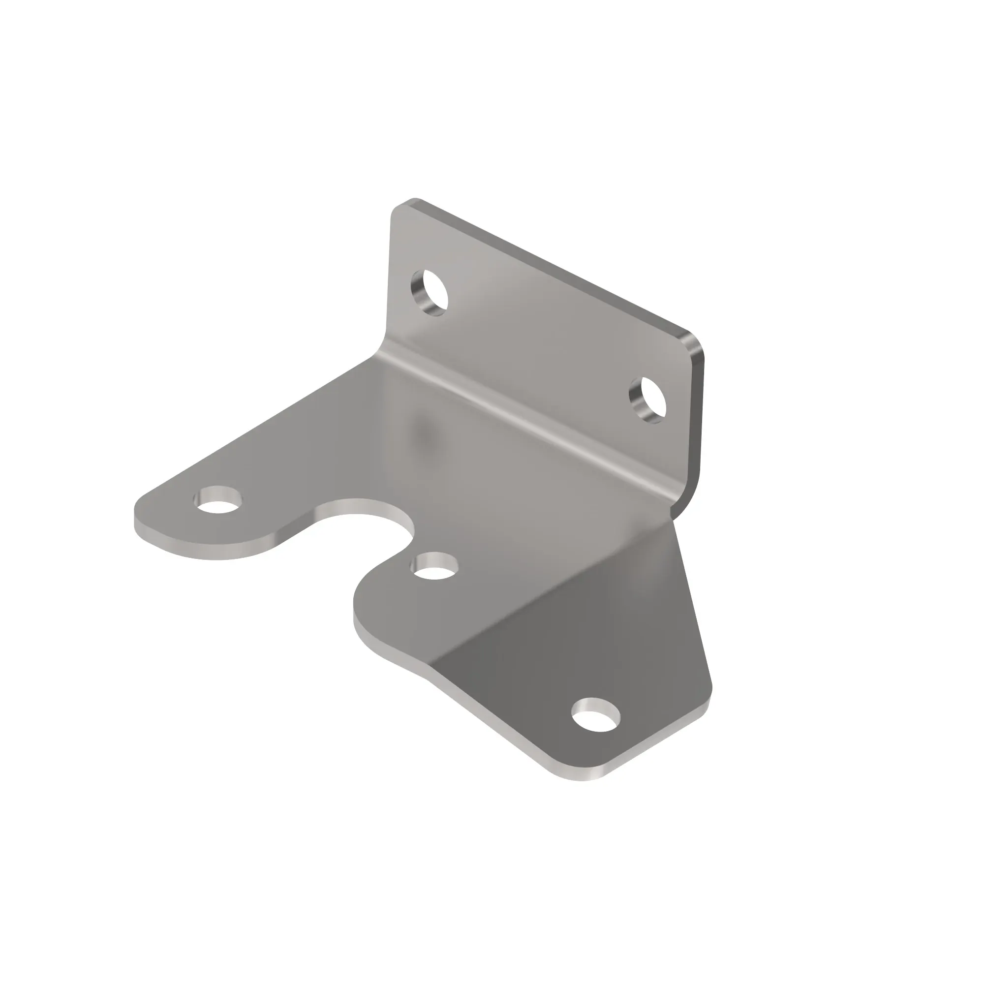 BRACKET, REAR SCOOP HINGE