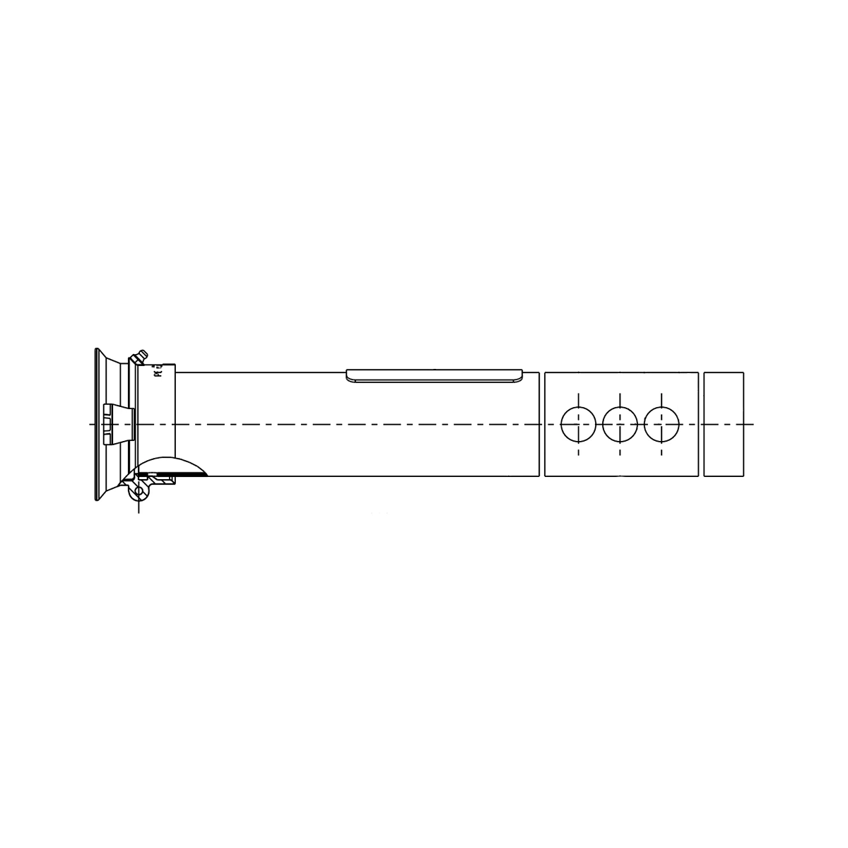 Powershaft Shield, Outer Guard Tube