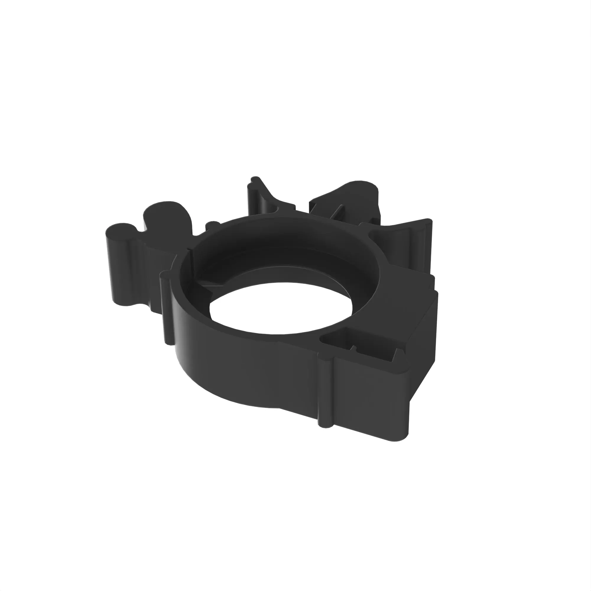 ALPHABET BLACK PLASTIC