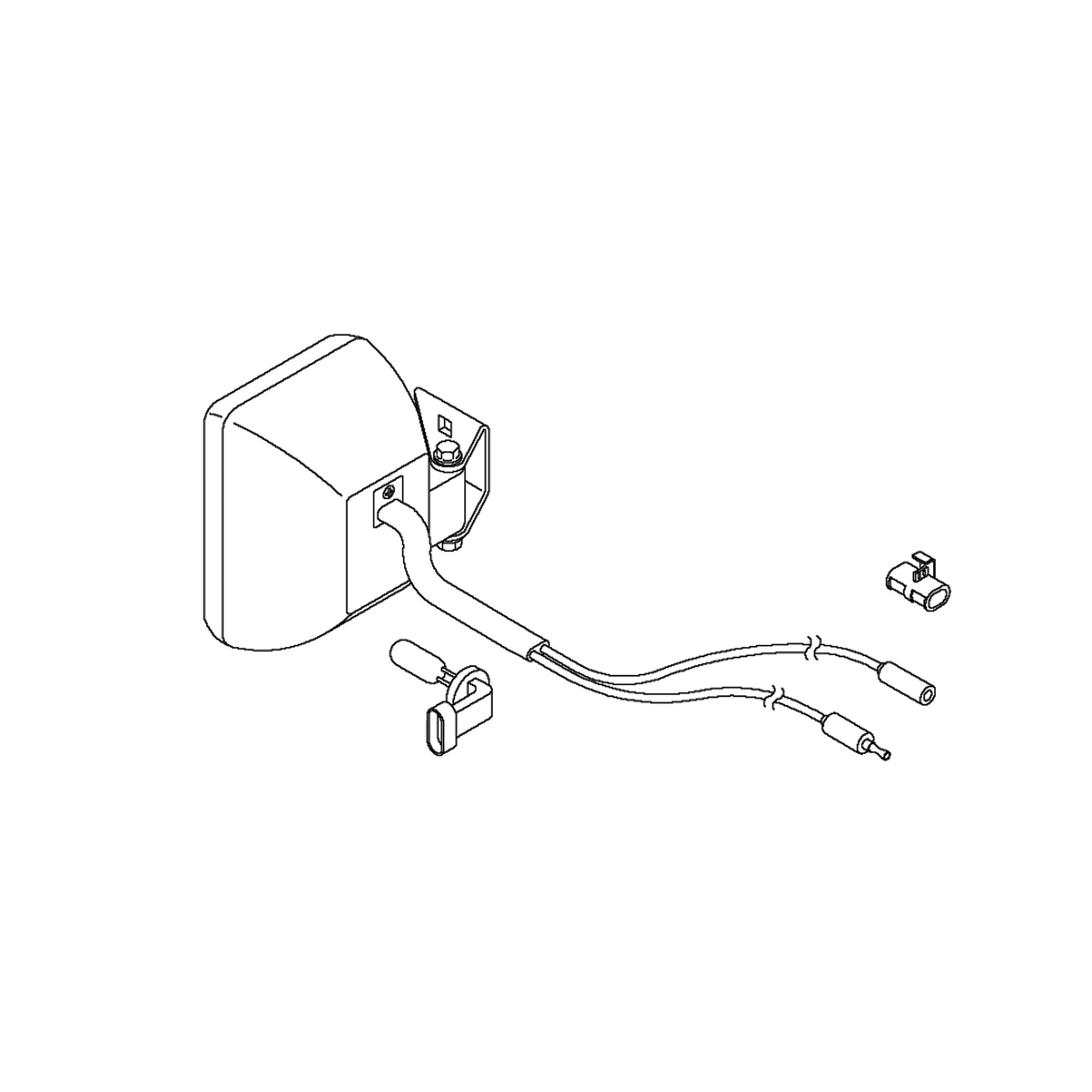 John Deere Rear Work Light Kit - LV910502