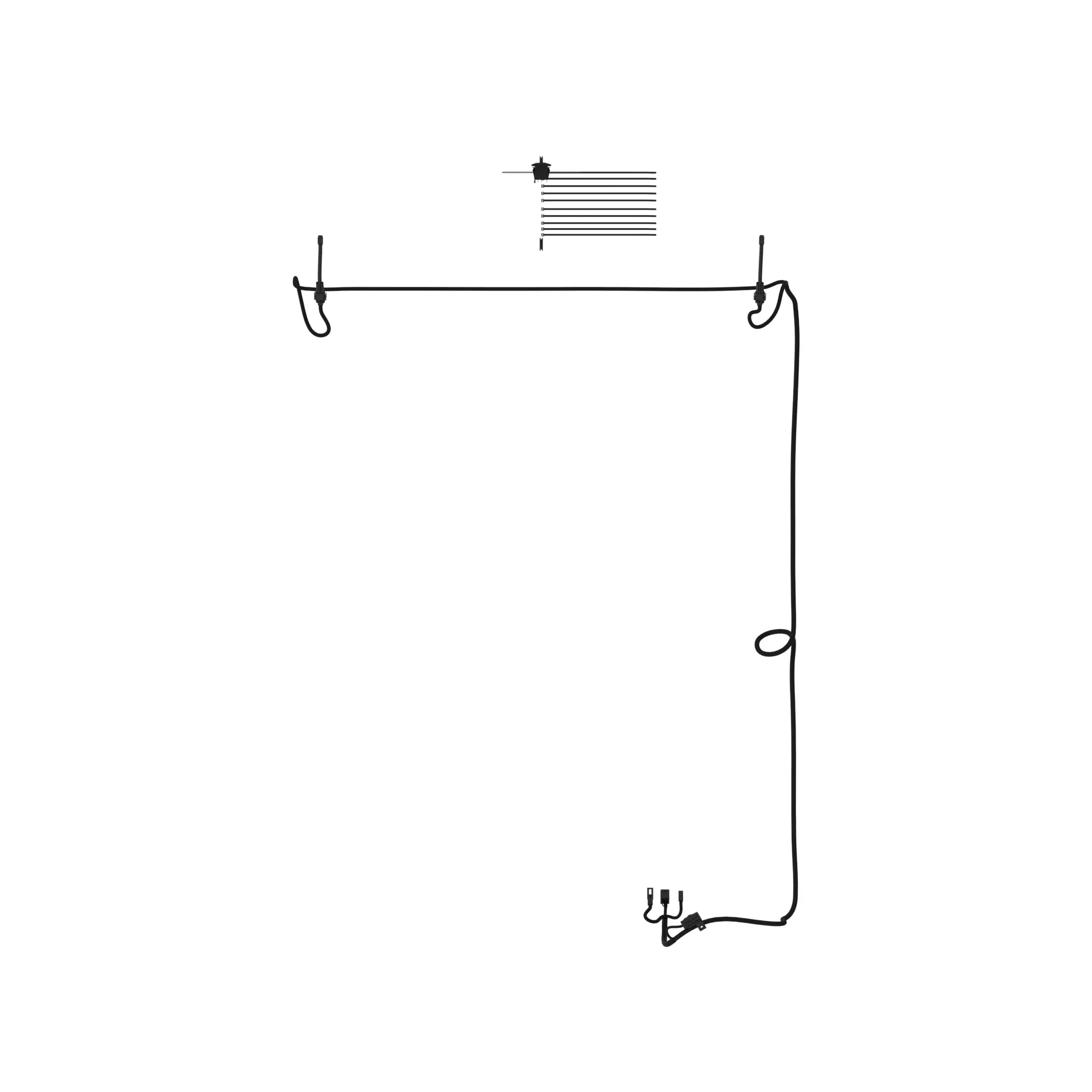 ROOF/OPS LIGHT MOUNTING KIT (4P)