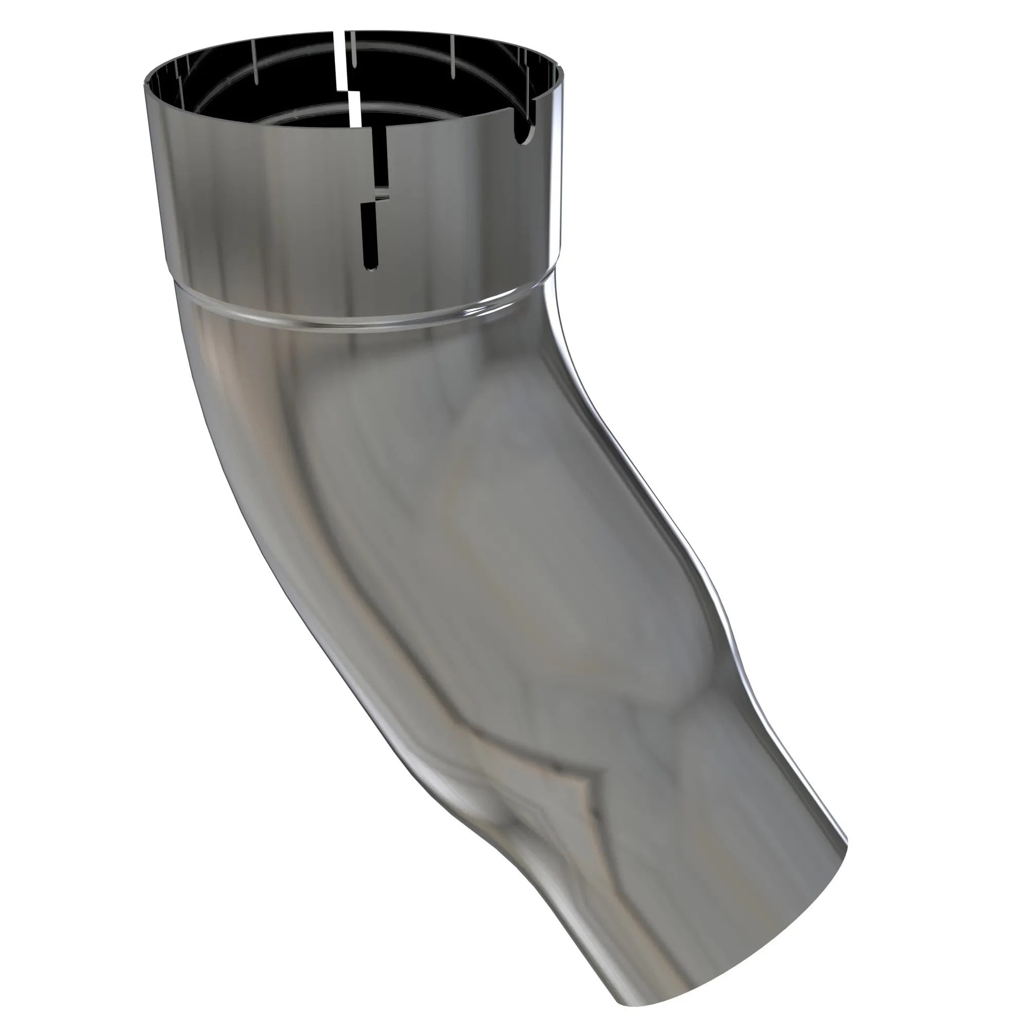 Exhaust nozzle, 45 deg elbow