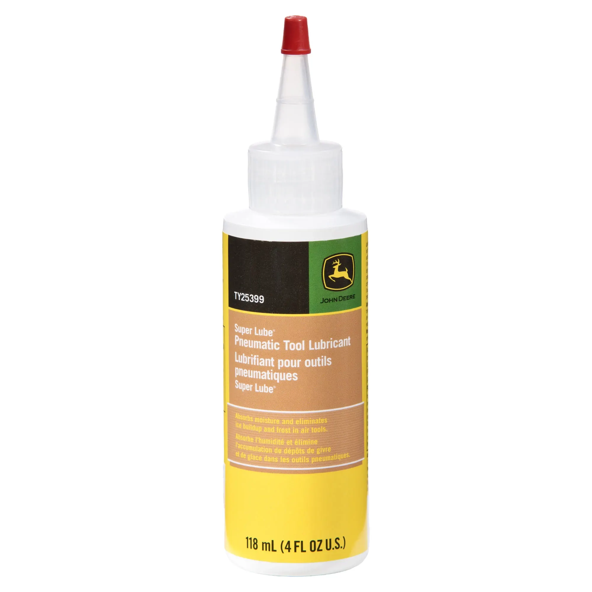 John Deere Super Lube Air Tool Pneumatic Lubricant, 125 ml (4 Fluid Oz) - TY25399