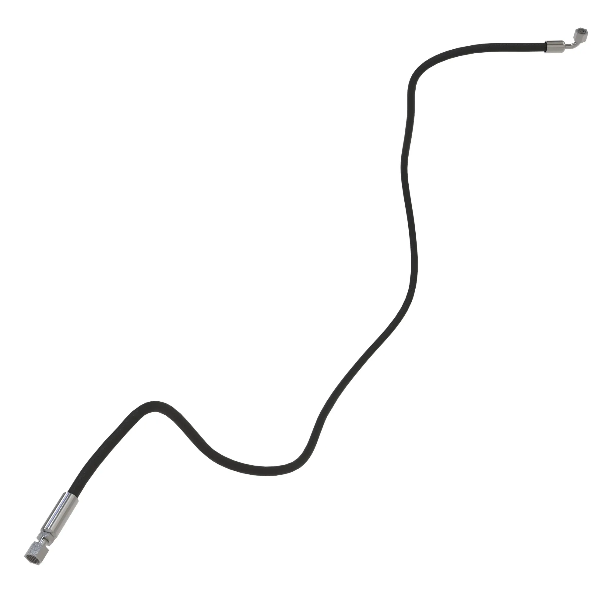 John Deere Steering Unit Tank Hydraulic Hose - AN206130