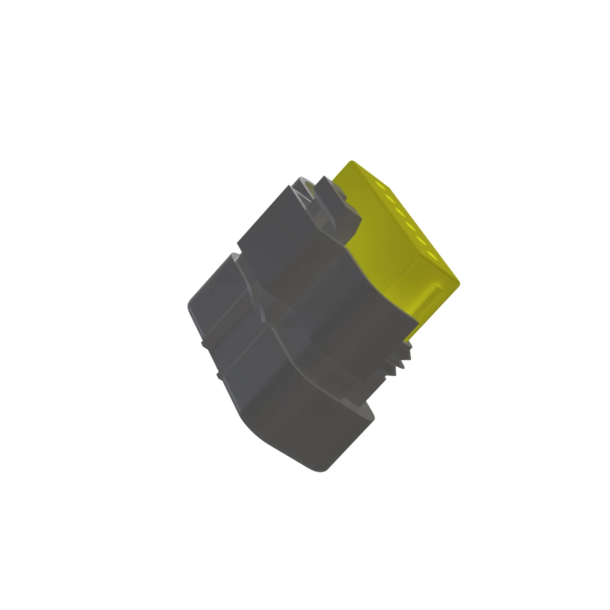 CONN FCI MINISEALED 6W FS BLK PLSTC