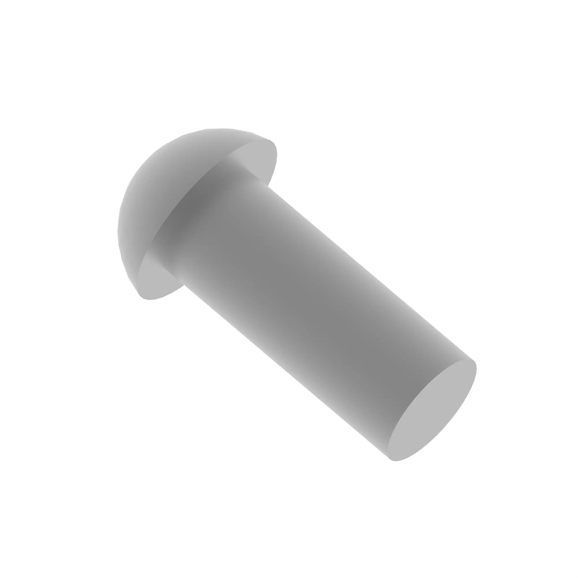 RIVET, SOLID, BUTTON HEAD