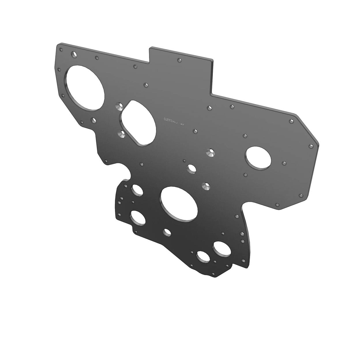 PLATE, CYLINDER BLOCK FRONT