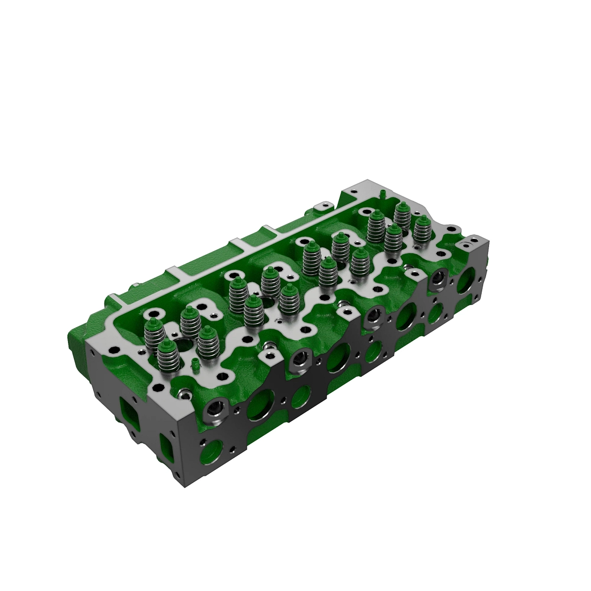 CYLINDER HEAD, SINGLE WJ, CLAAS 606