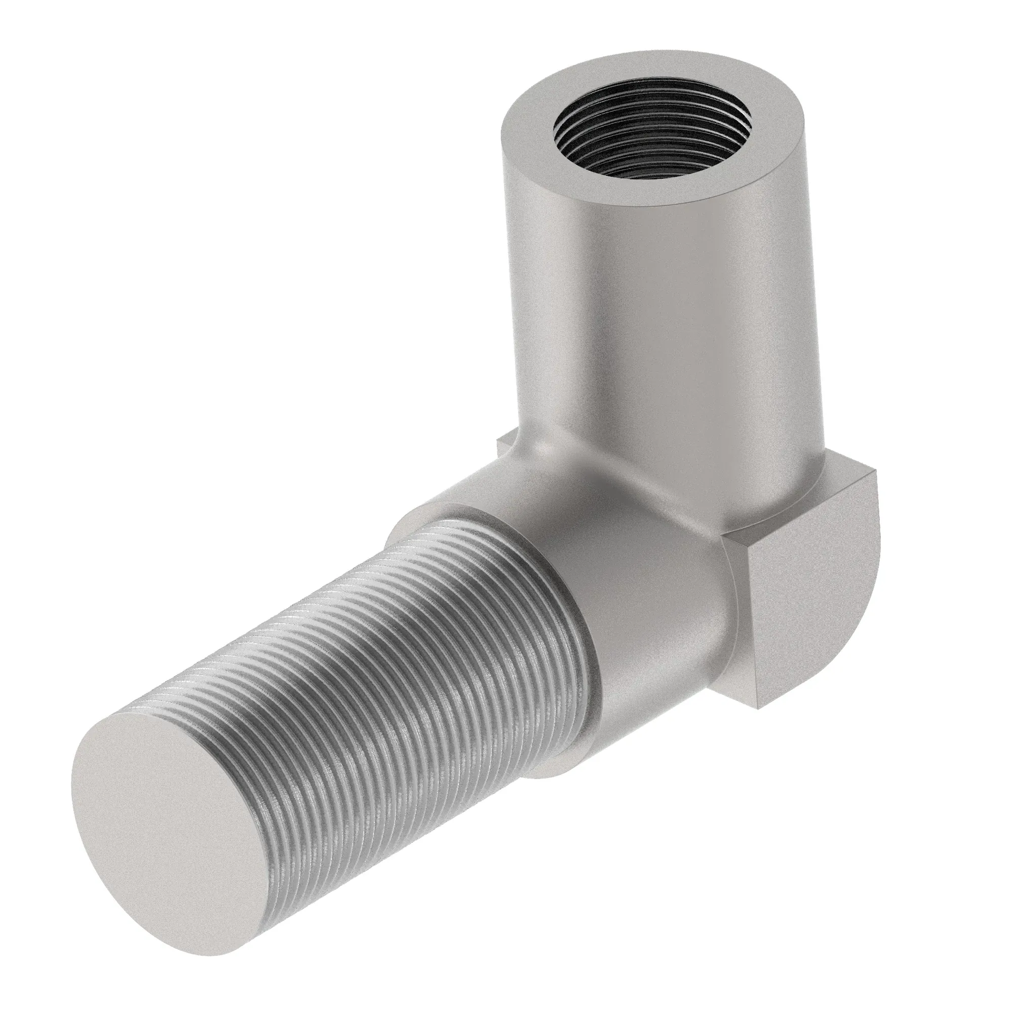 John Deere External to Internal Threaded Elbow Adapter Fitting - YC26381