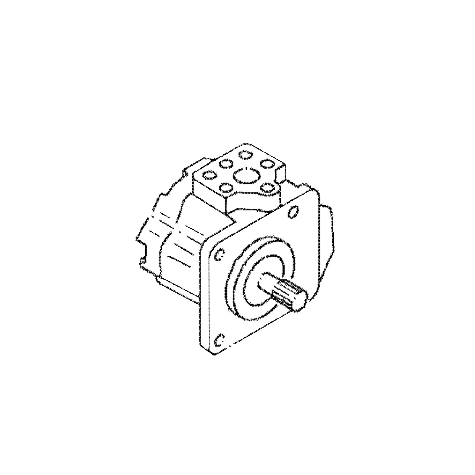 John Deere Hydraulic Pump - M810115