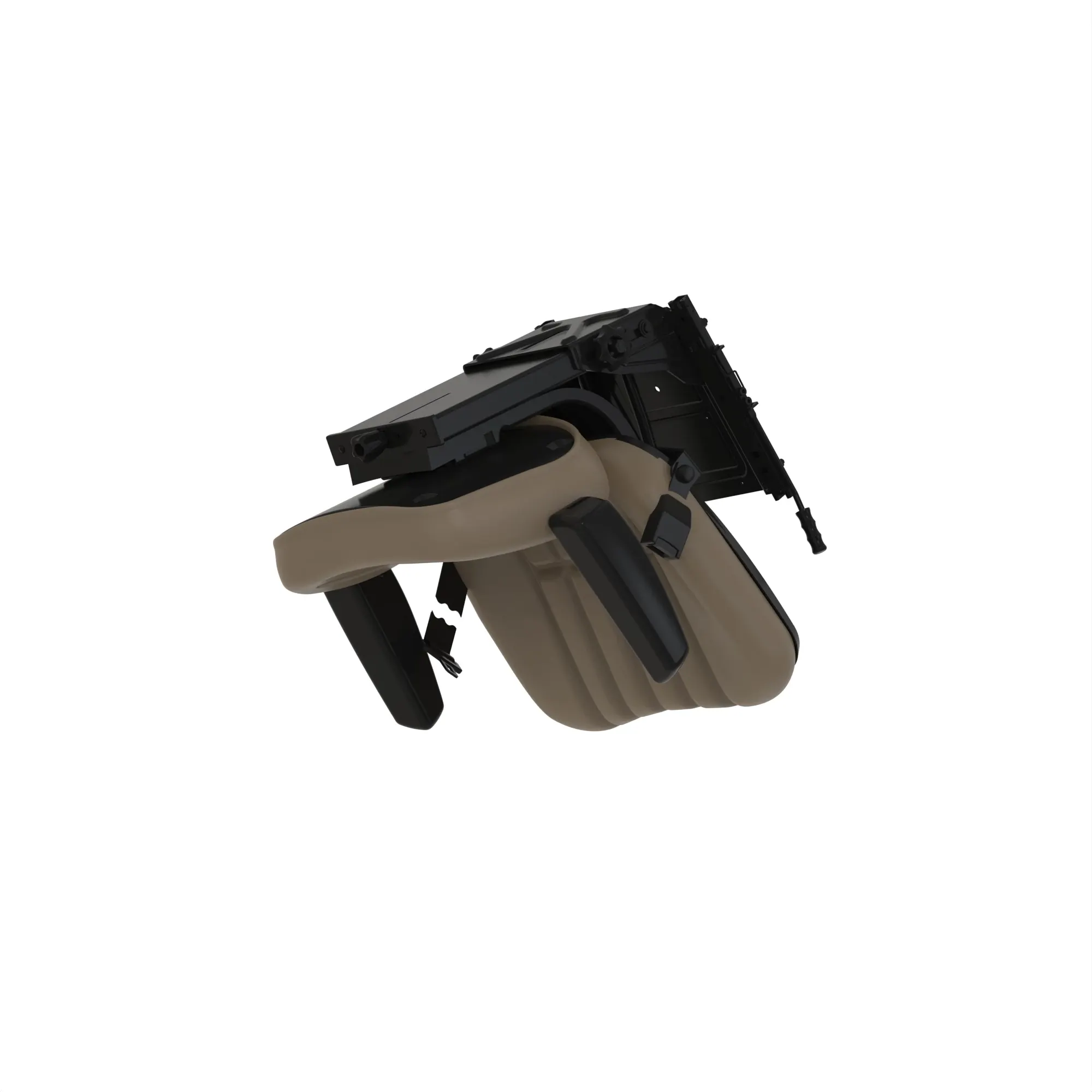 SJ20422: Operator Seat with Armrest with Belt