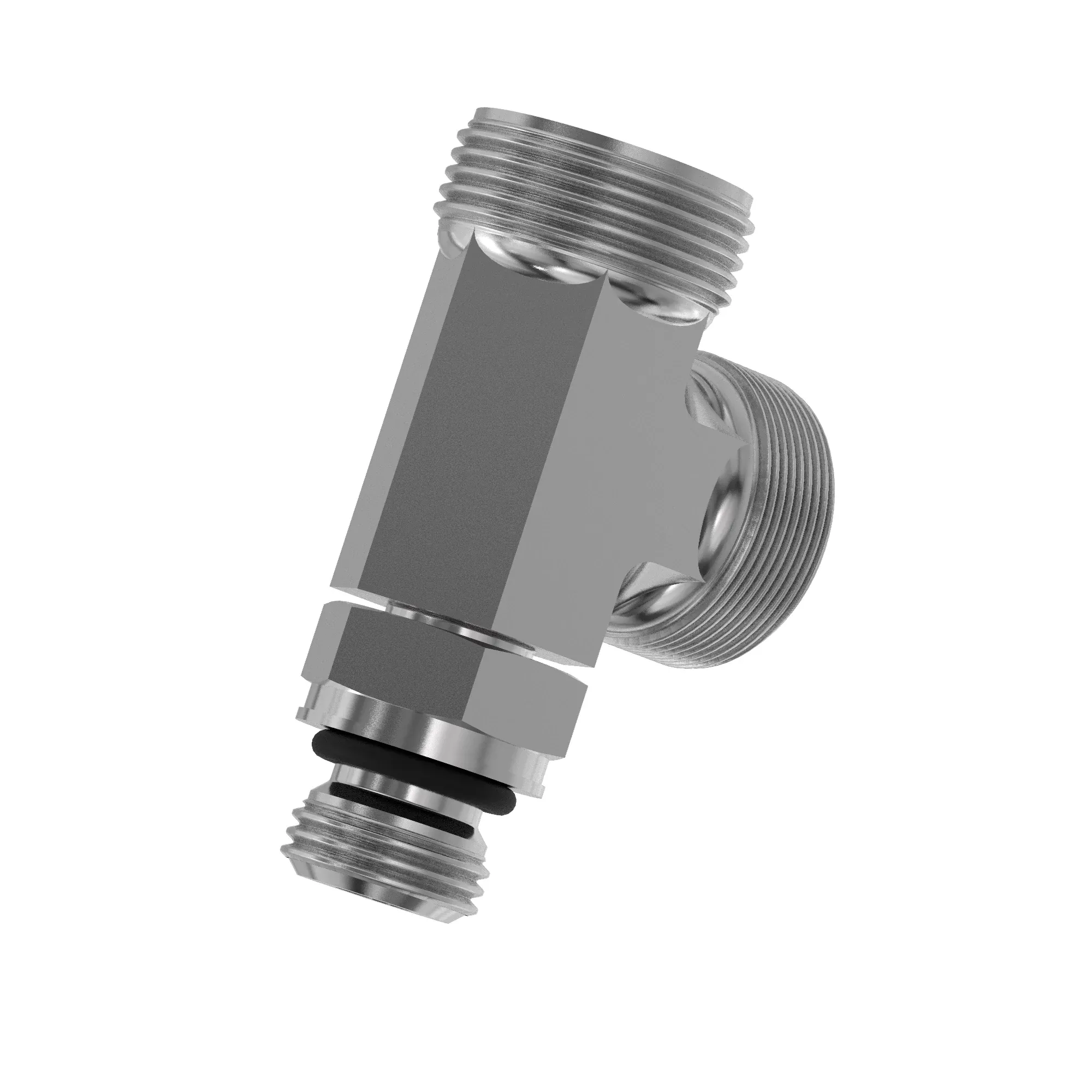 TEE, ADJUSTABLE, WITH O-RING