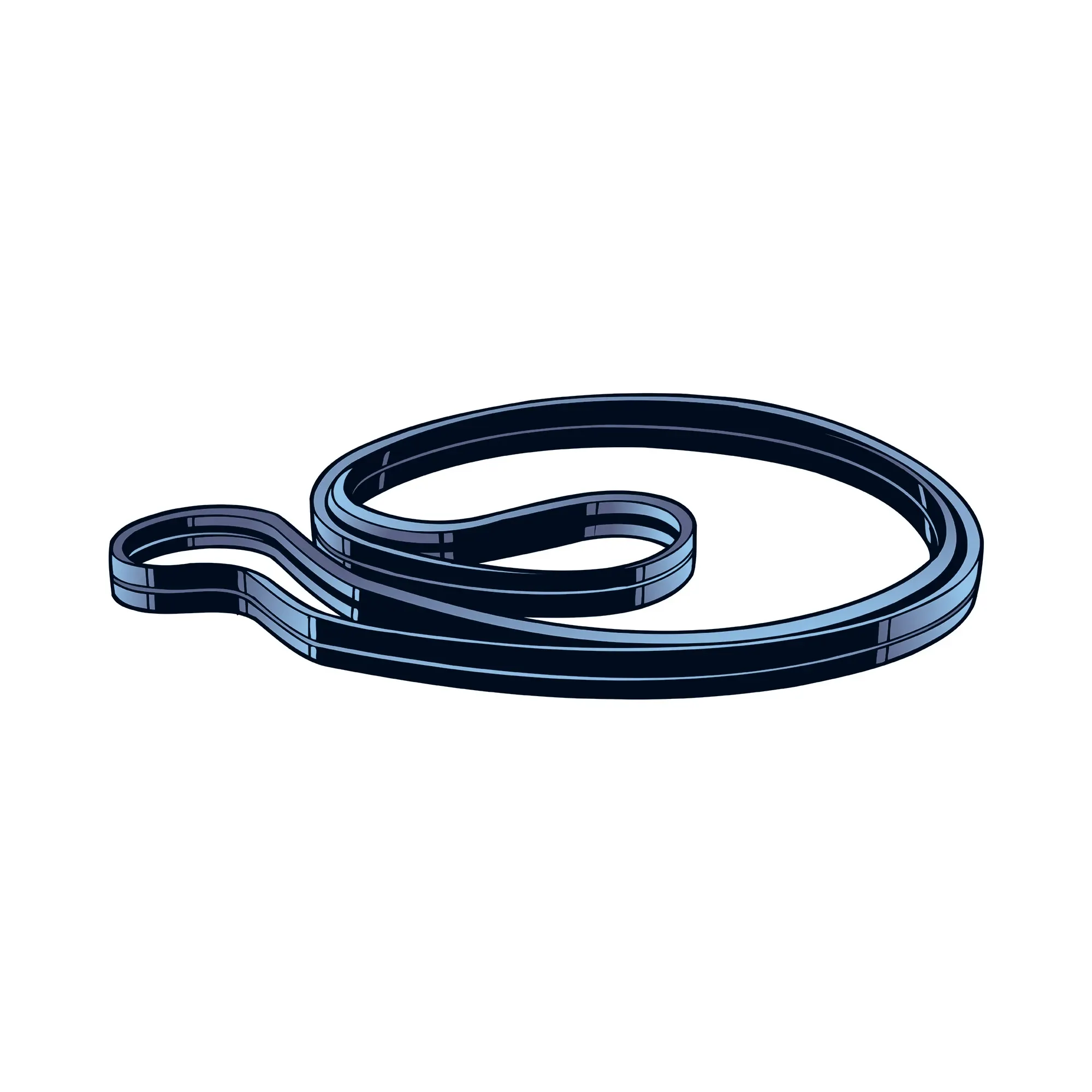 John Deere 4HC Section Belt Set, Effective Length 5900.0 mm (232.3 inch) - AZ51314