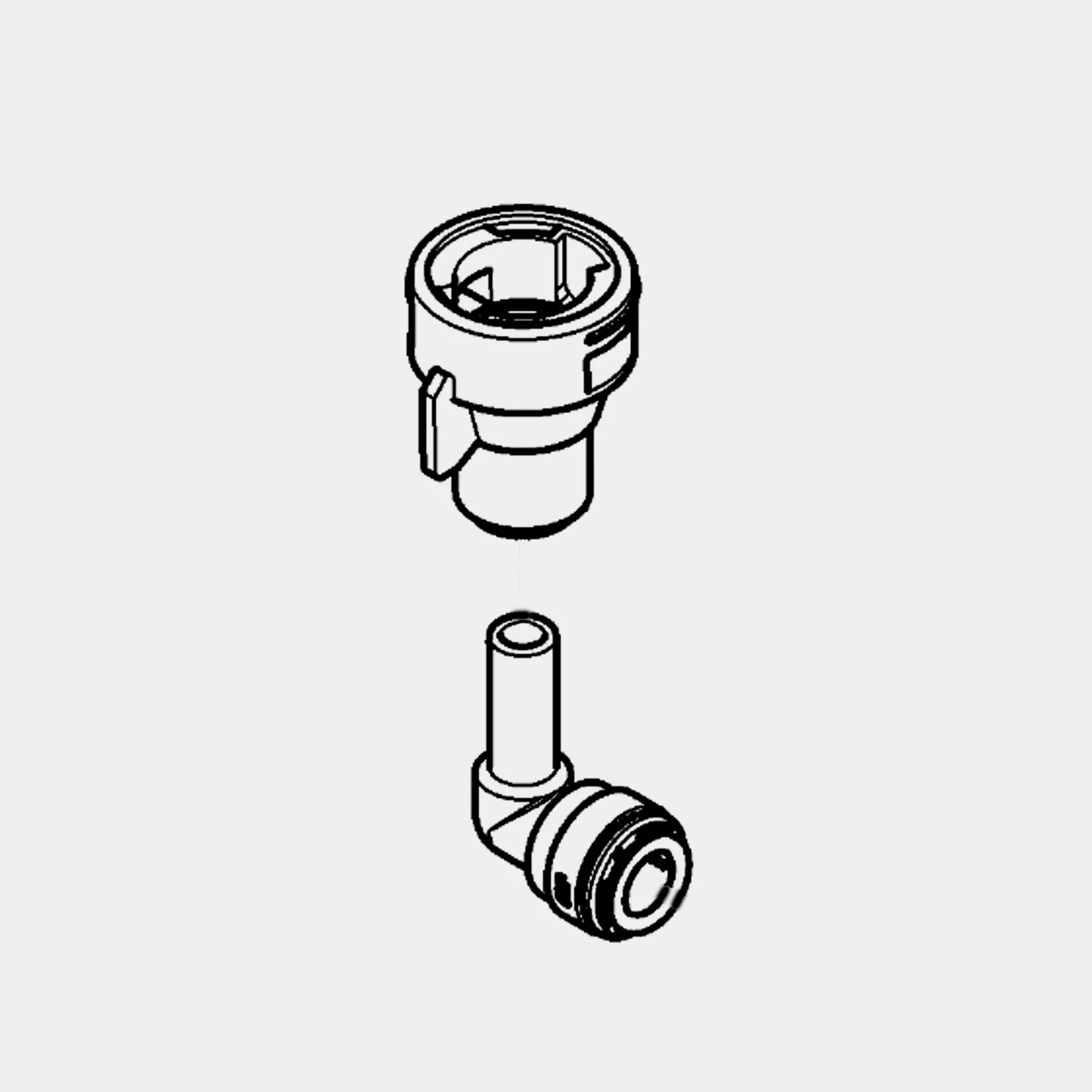 John Deere Hagie Fence Row Nozzle Cap - 5HG711099