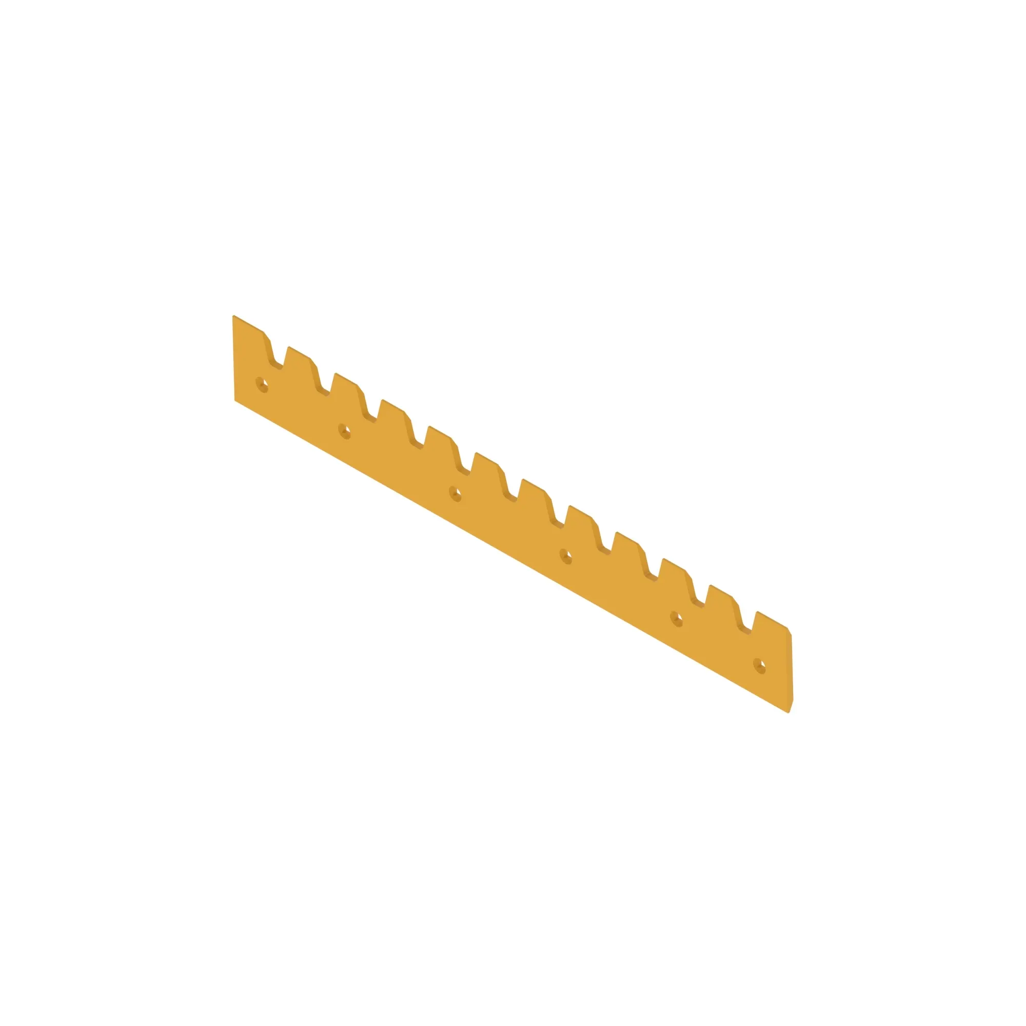 CUTTING EDGE, SERRATED, 60 INCH
BOLT ON