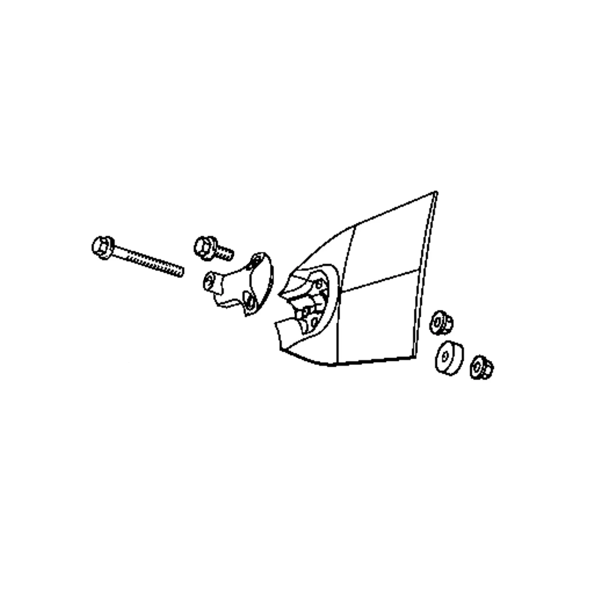 John Deere Fan Blade, 2 Blades per Pack - F436235