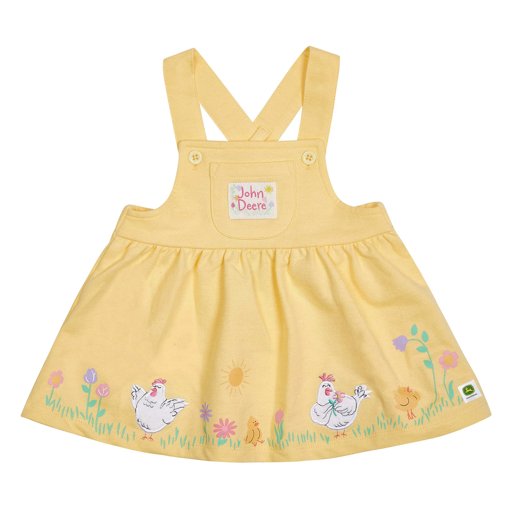 Infant Chicken & Tulip Stripe Bodyshirt