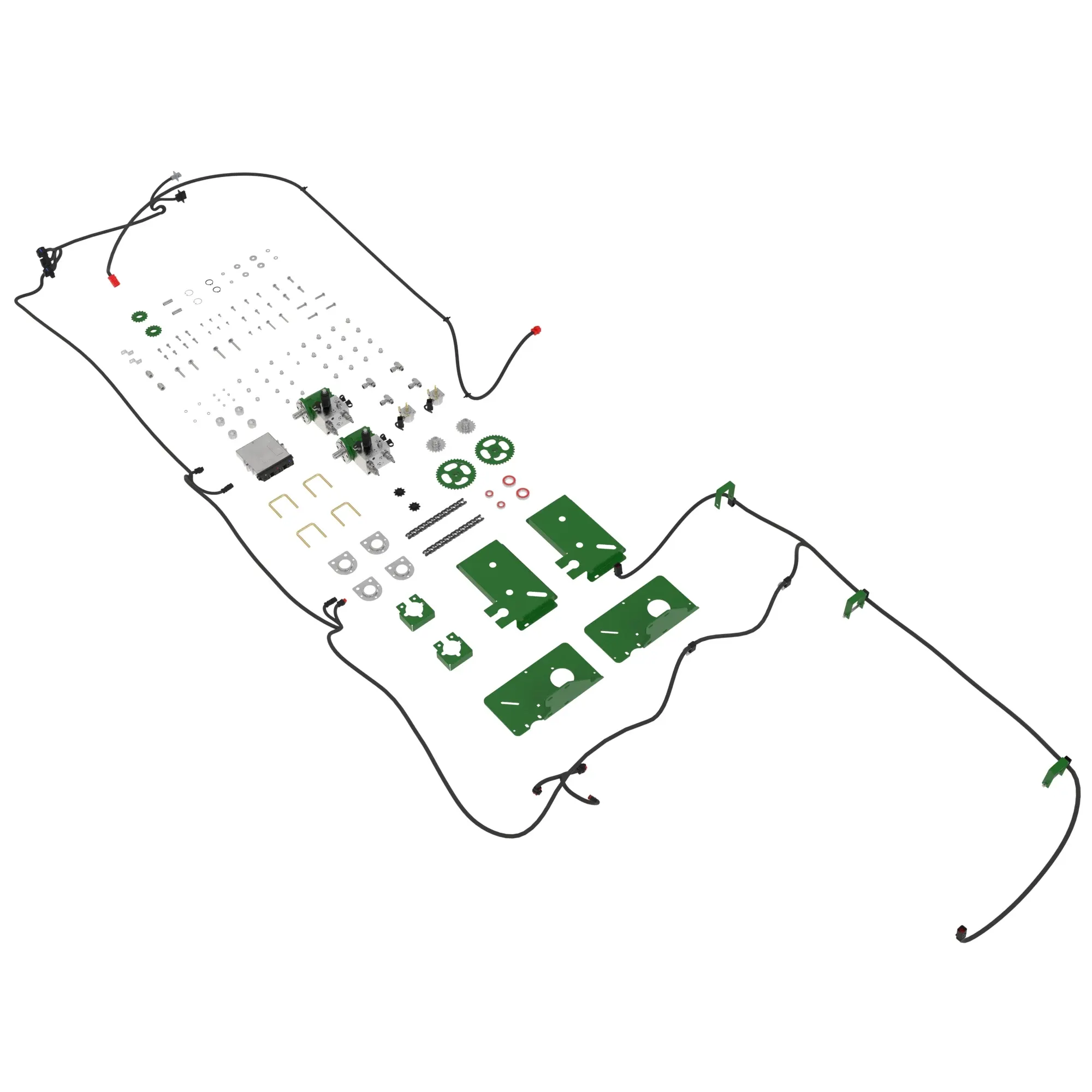 John Deere Fertilizer Variable Rate Drive Attachment - BKK11669