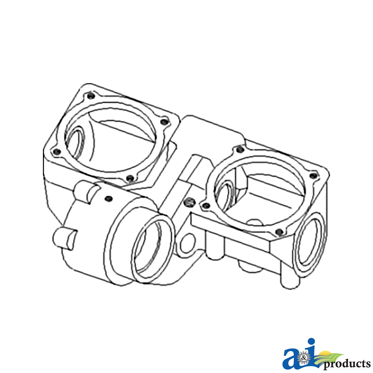 A&I Products Row Unit Gear Case - A-H220669