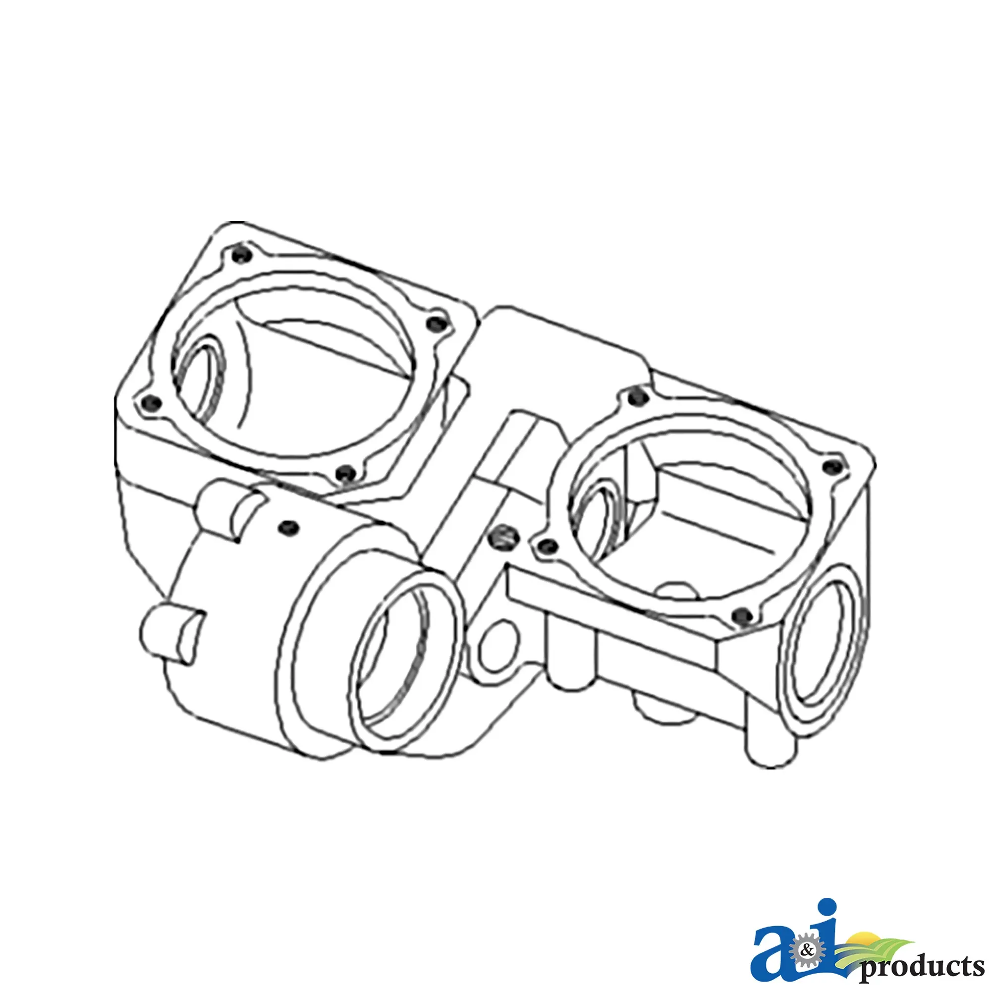 A&I Products Row Unit Gear Case - A-H220669