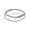 John Deere Dome Lamp Lens - R63496