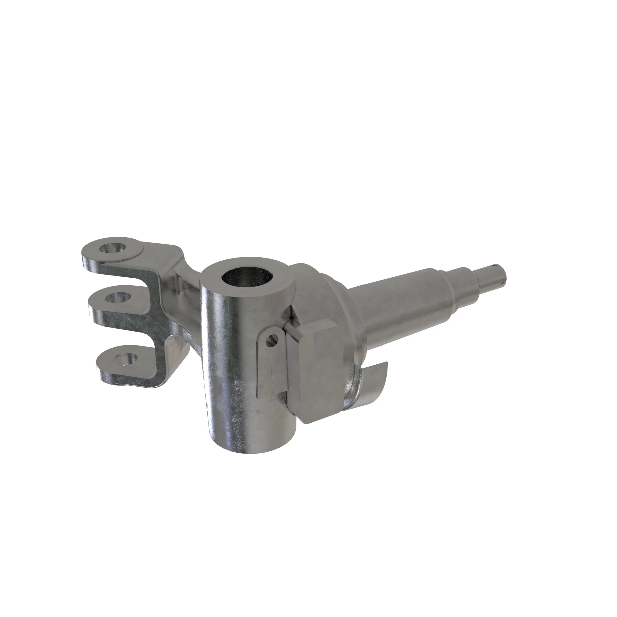 KNUCKLE, FRONT WHEEL, RIGHT