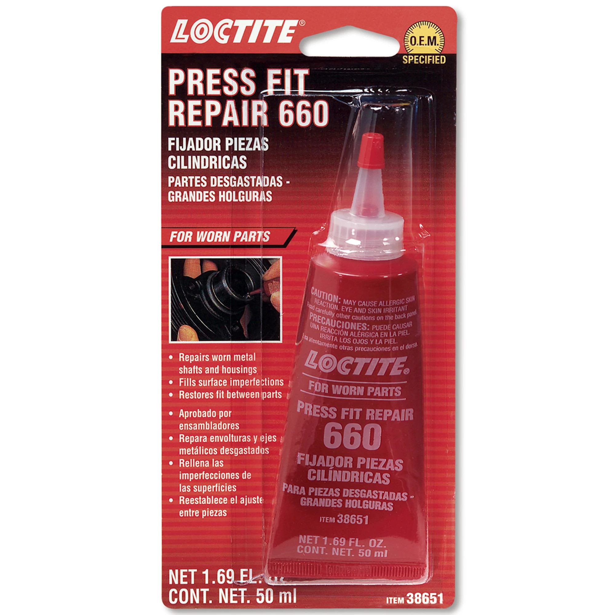 John Deere LOCTITE Press Fit Repair 660™, 50 ml (1.69 Fluid Oz) Tube - PM38651
