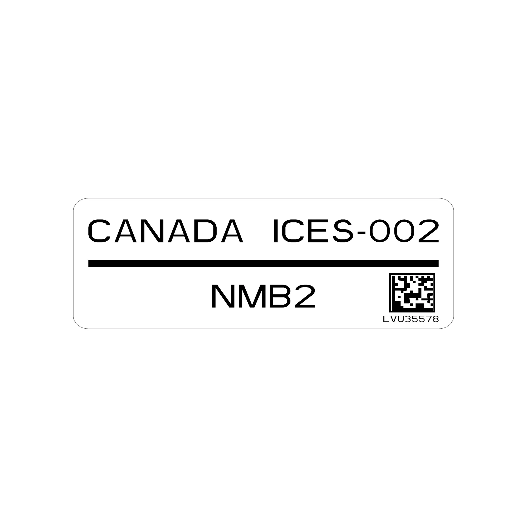 John Deere Label - LVU35578