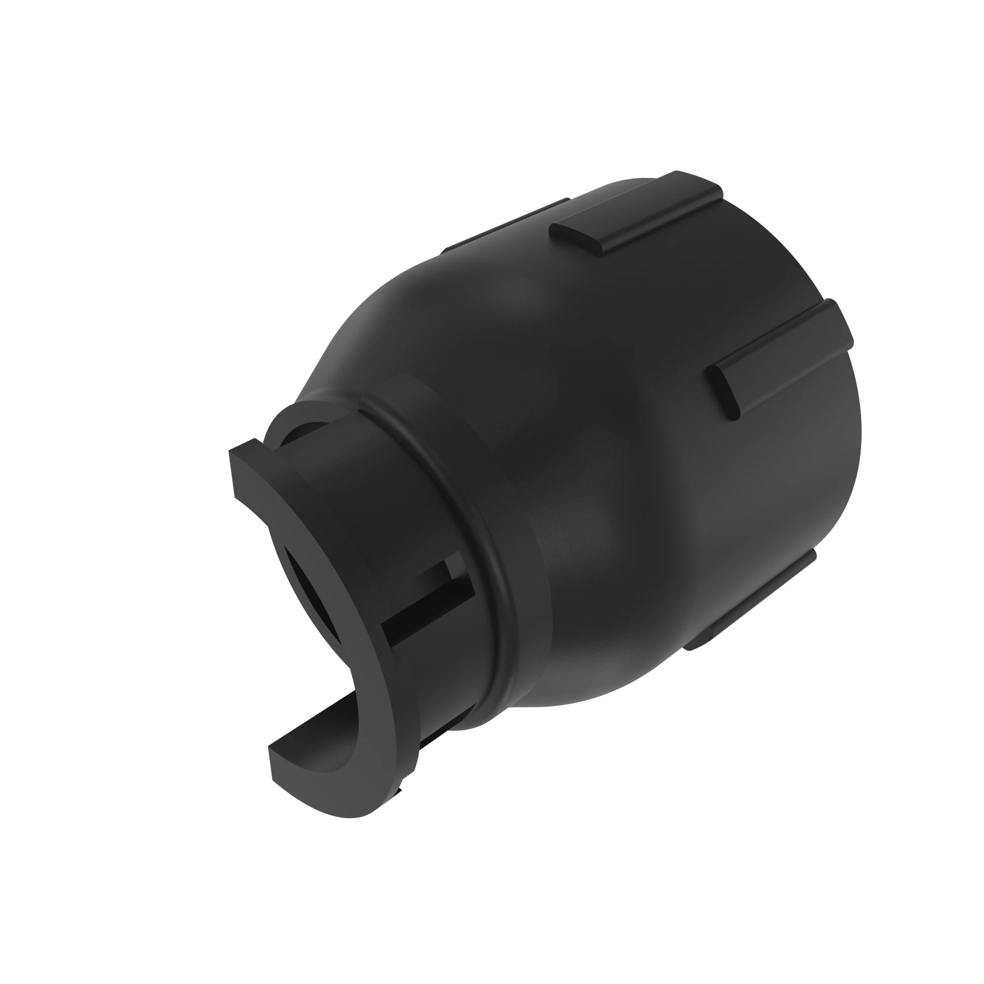 ACCY DEUTSCH HDP20 BCKSHL BLK PLSTC