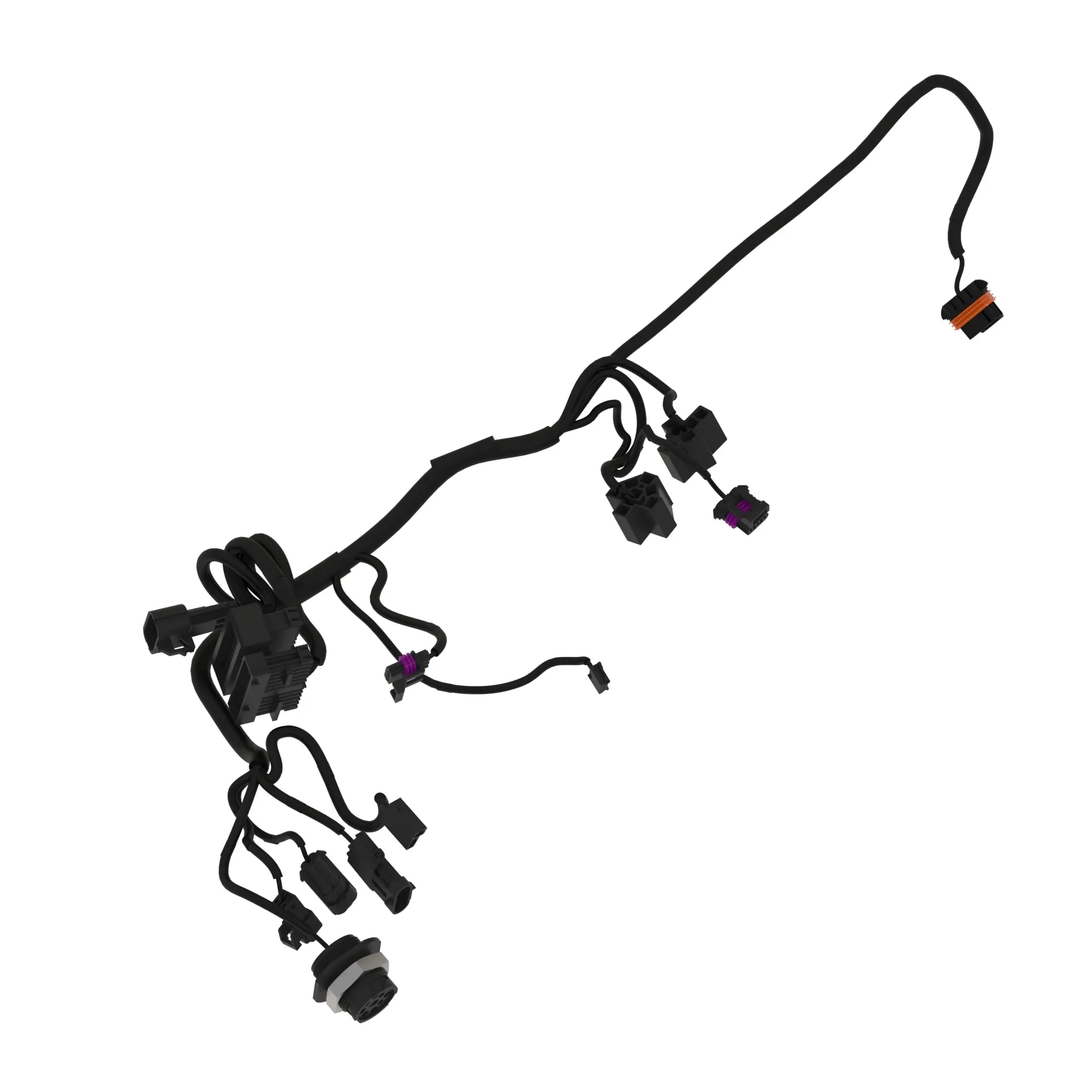 John Deere Right Side Console Wiring Harness - TA30195