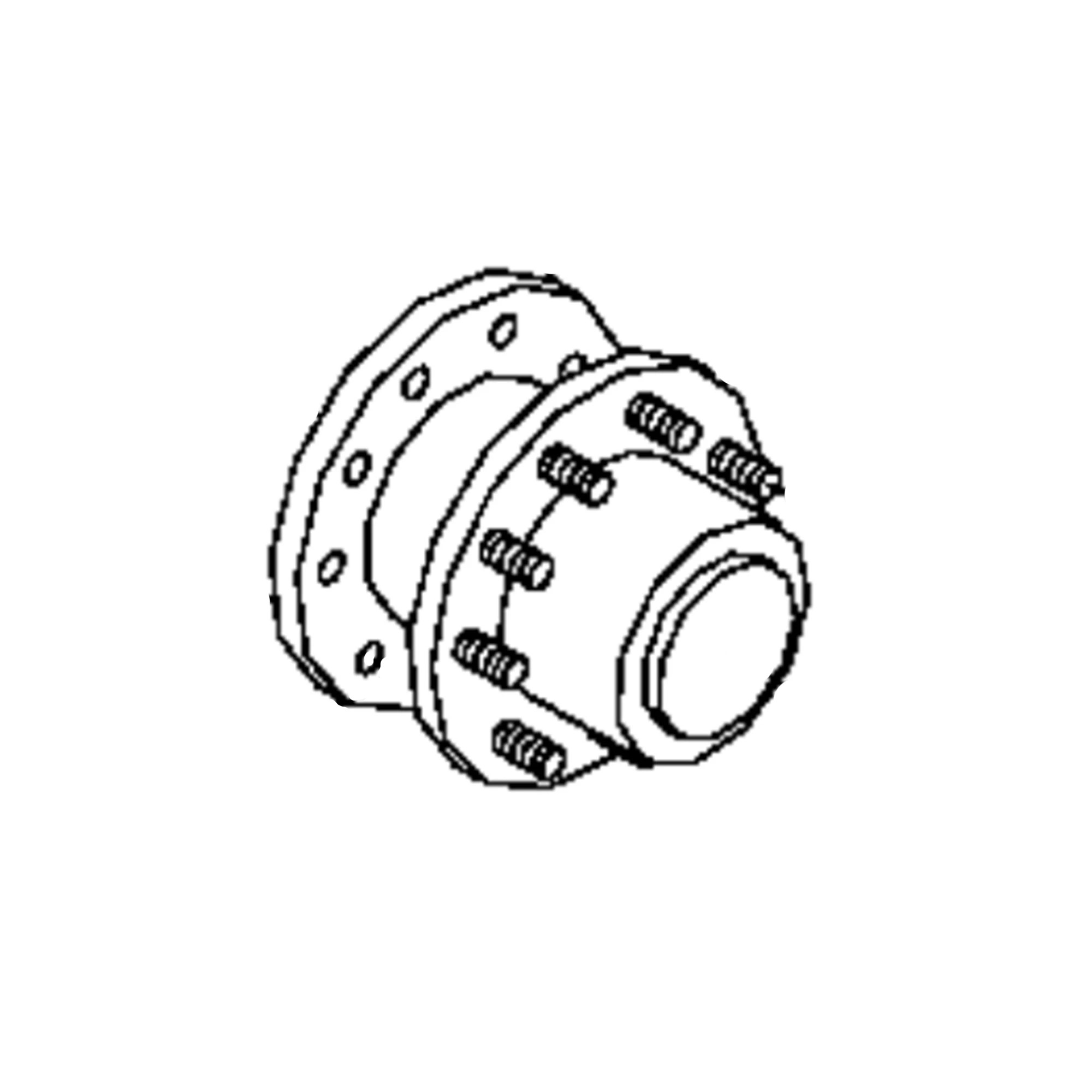 POWER WHEEL ASSY W/COUPLING