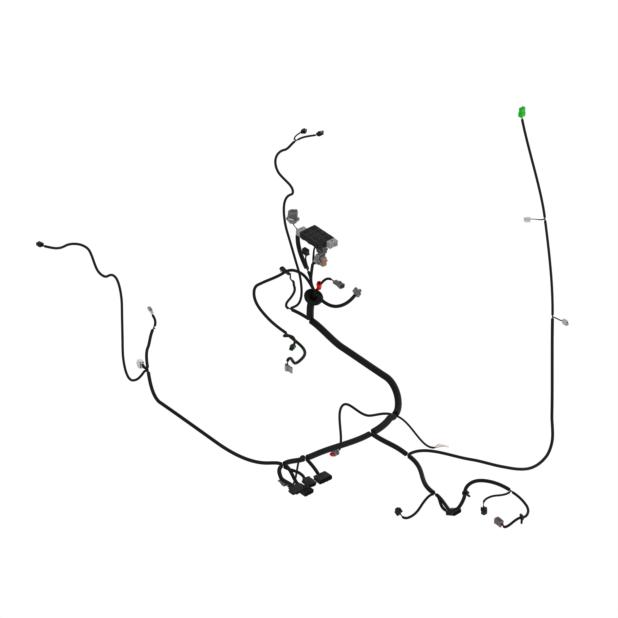 CAB WIRING HARNESS, PTE, REAR, DRY