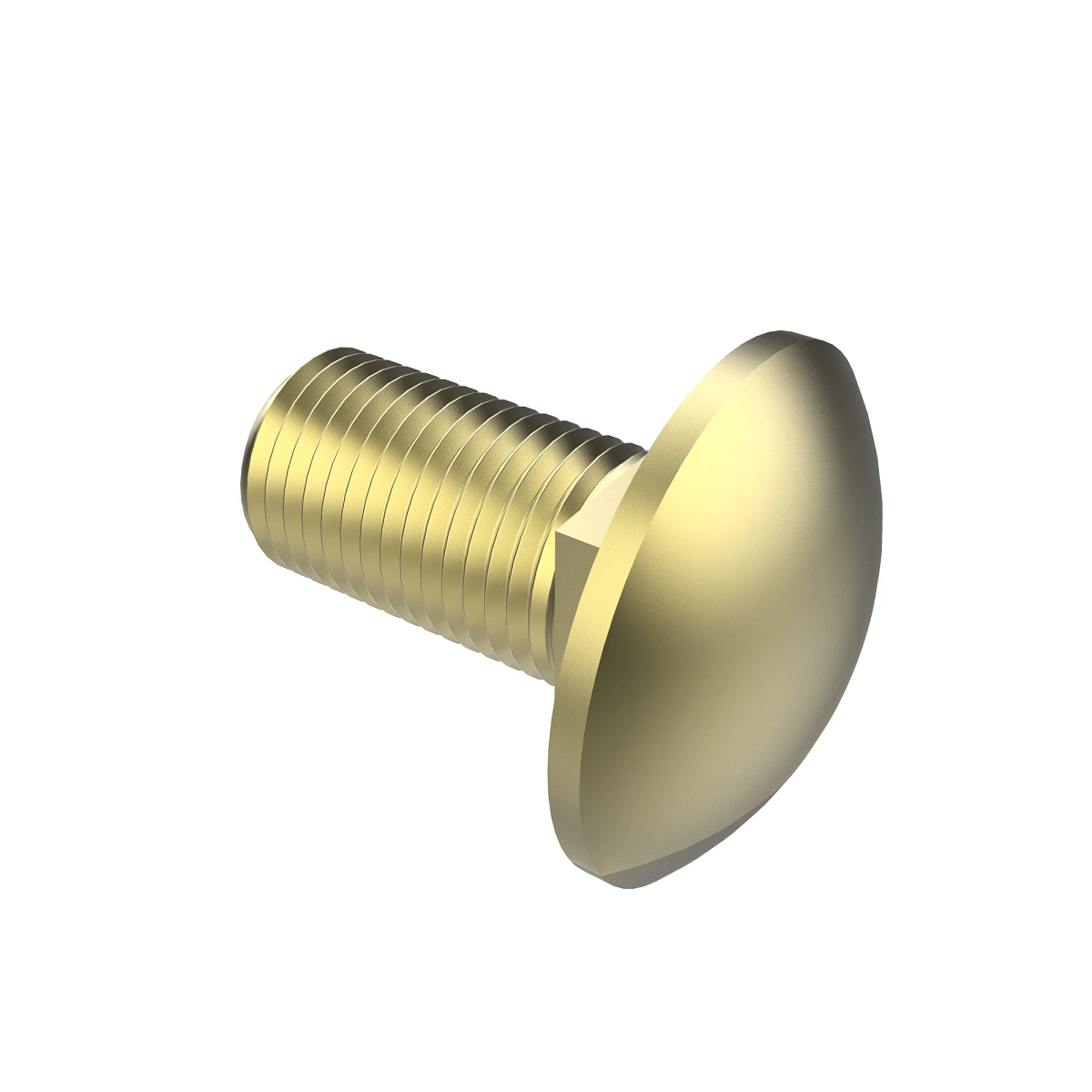 John Deere Round Head Square Neck Bolt, 5/8" X 1-1/4" - 03H1936