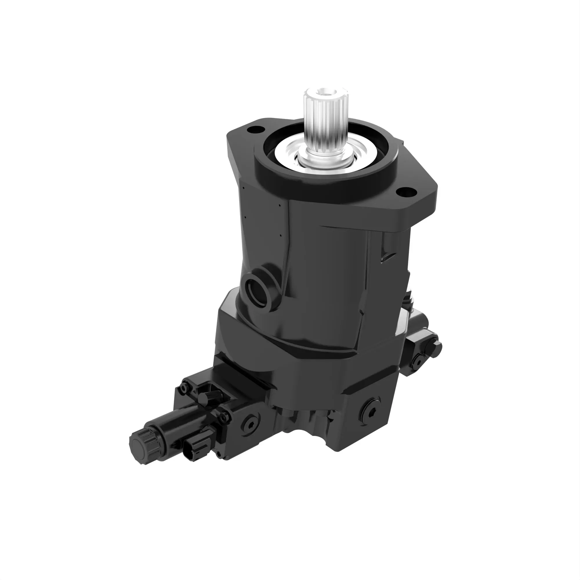 John Deere Feedroll Drive Hydraulic Motor - AXE76517