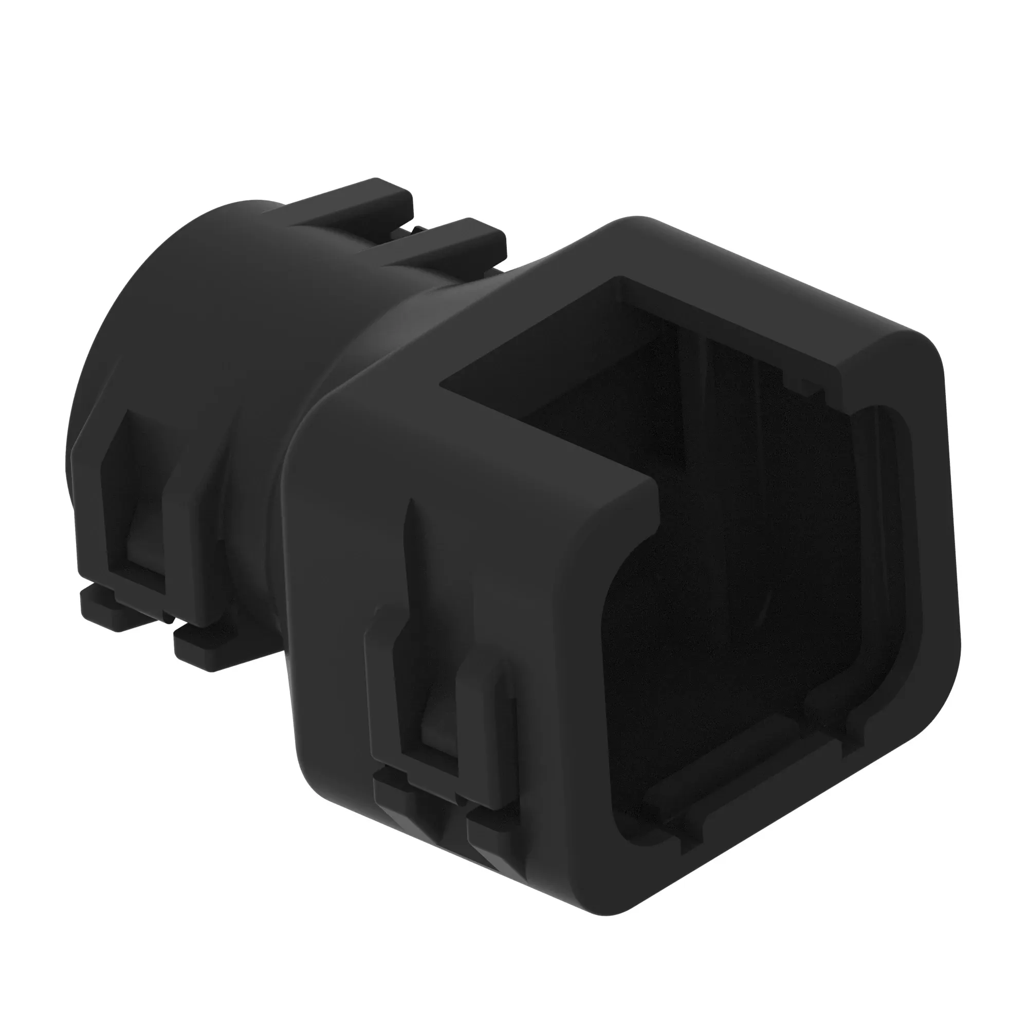 ACCY TYCO AS16 BACKSHELL BLK PLSTC