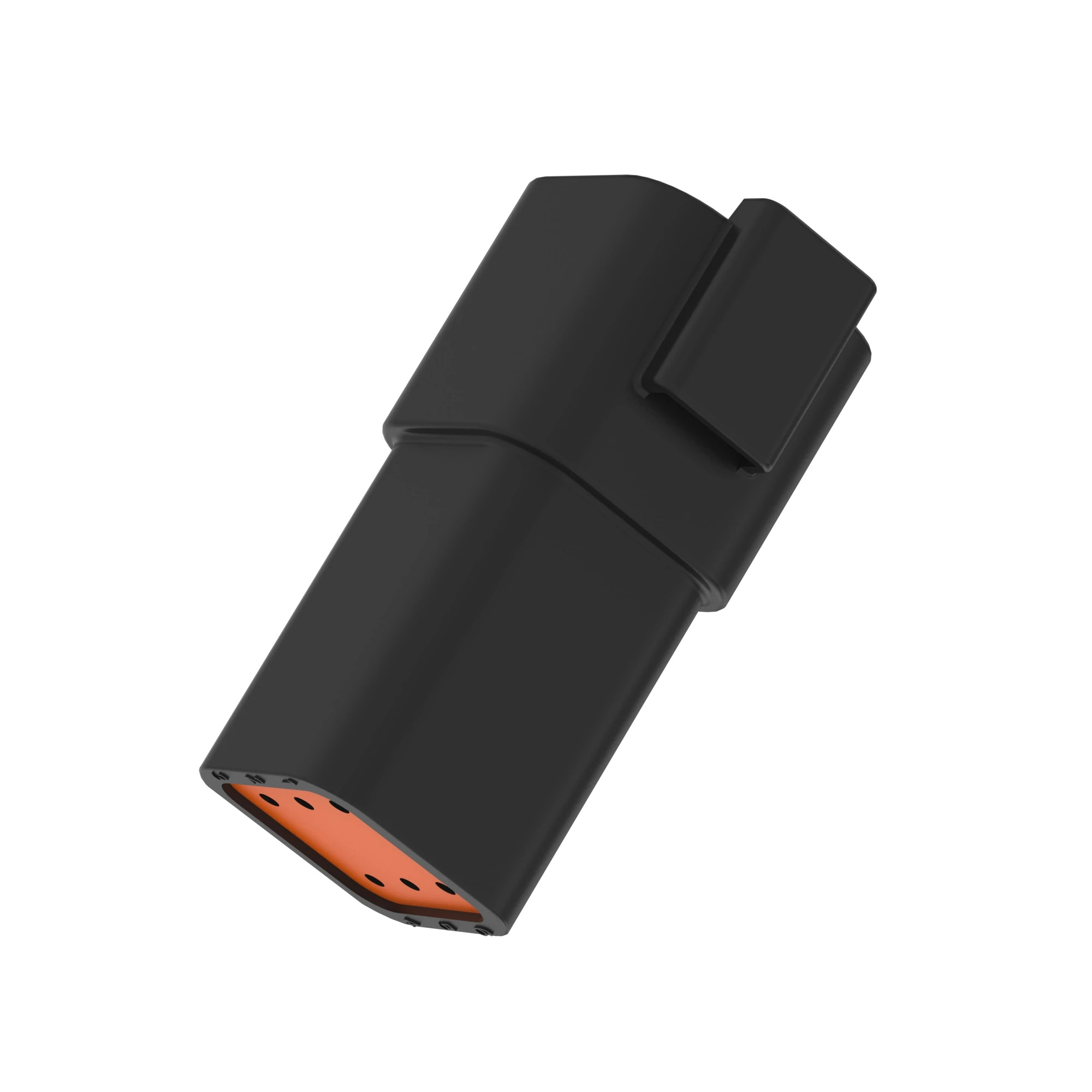 John Deere Gray External Electrical Connector Housing, 6 Cavities - 57M7629