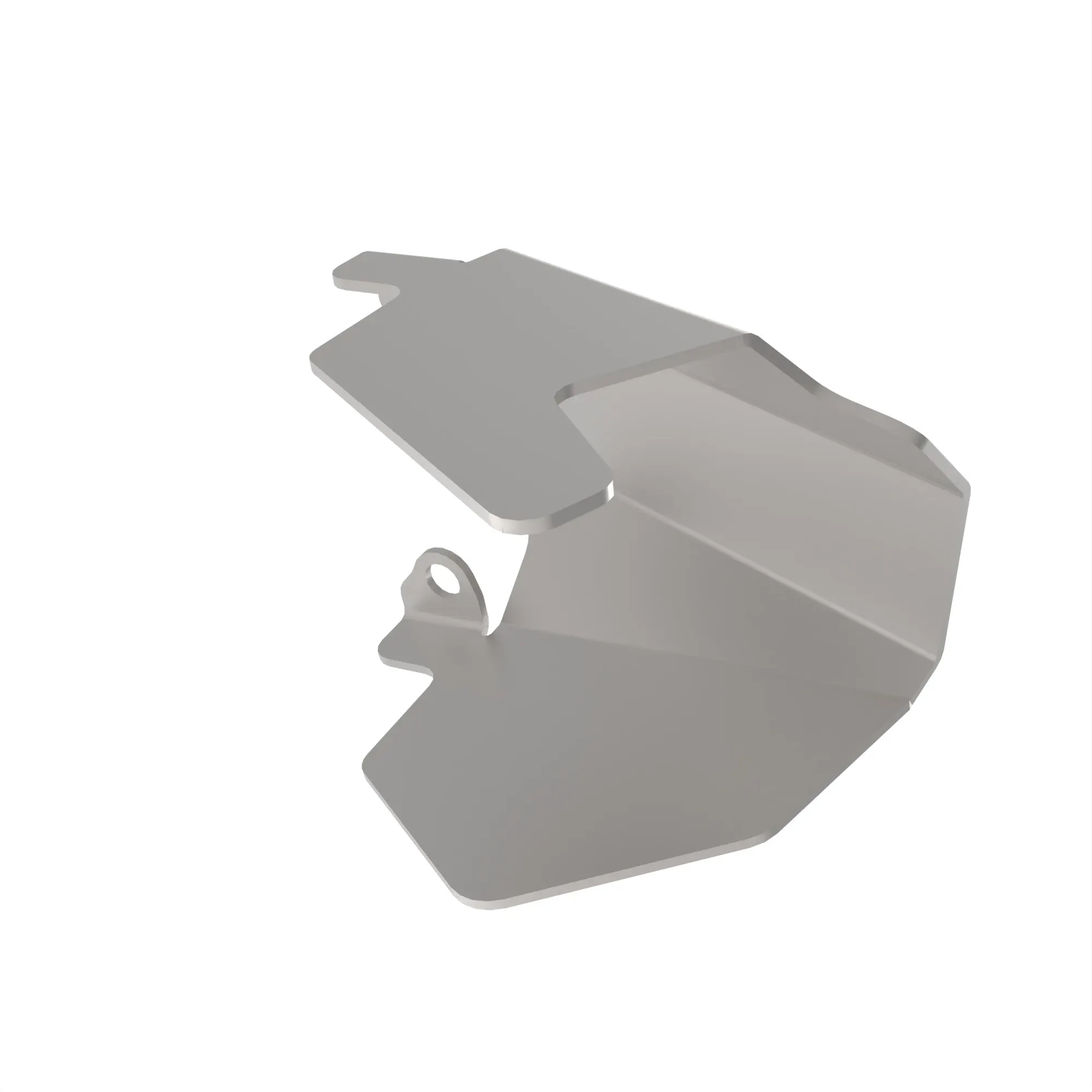 John Deere Exhaust Pipe Heat Shield - UC18488