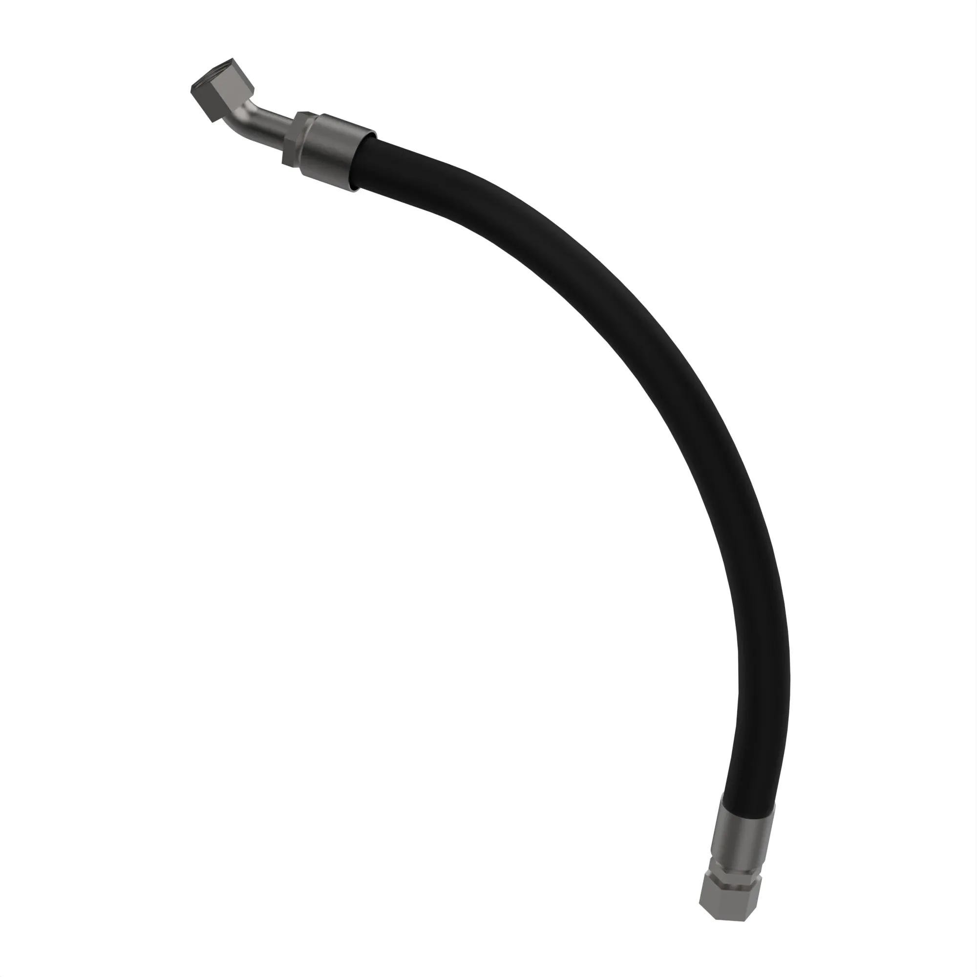 John Deere Reinforced with Metal Rubber Hydraulic Hose - AXT13316