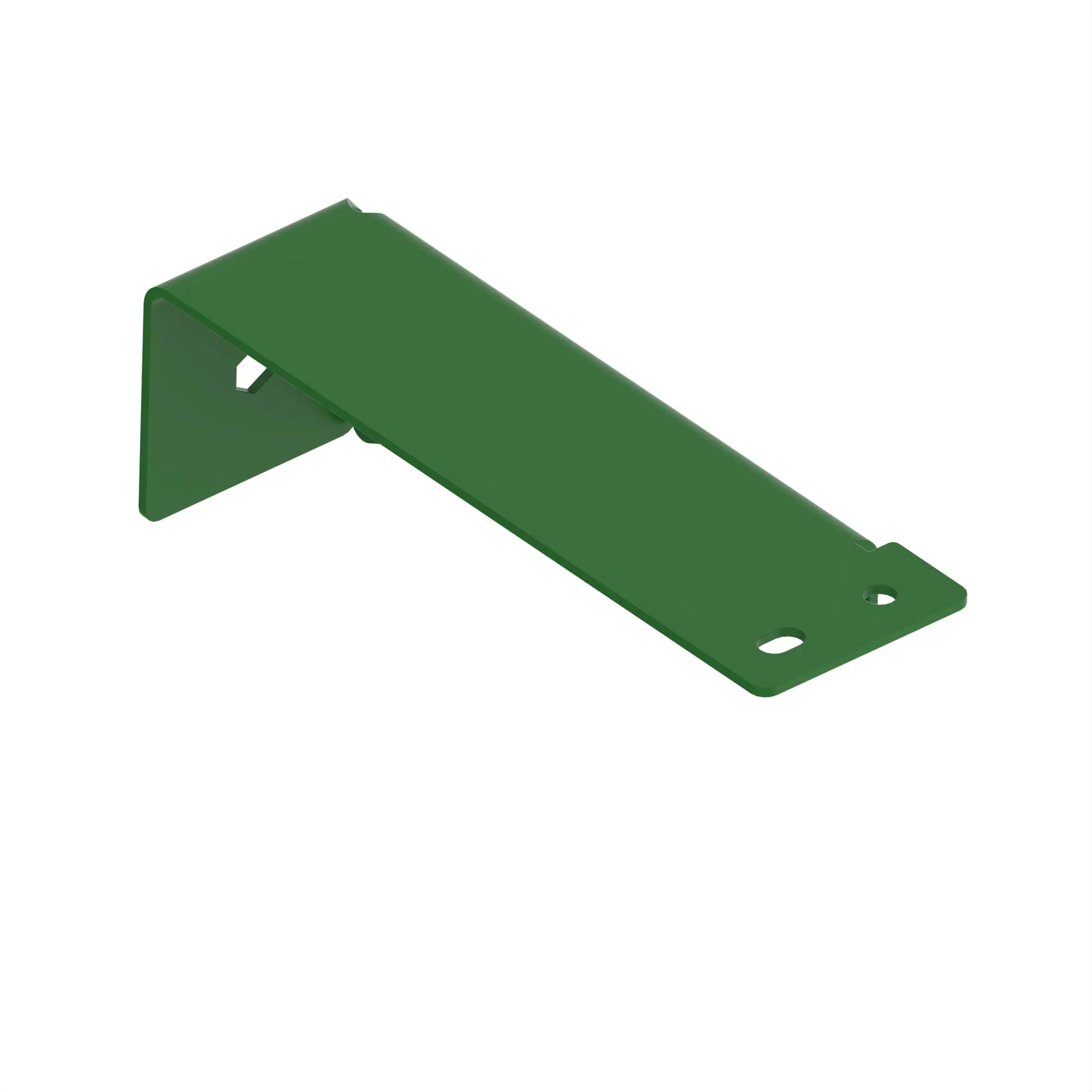 BRACKET, LH FAN SHIELD, STOPPER