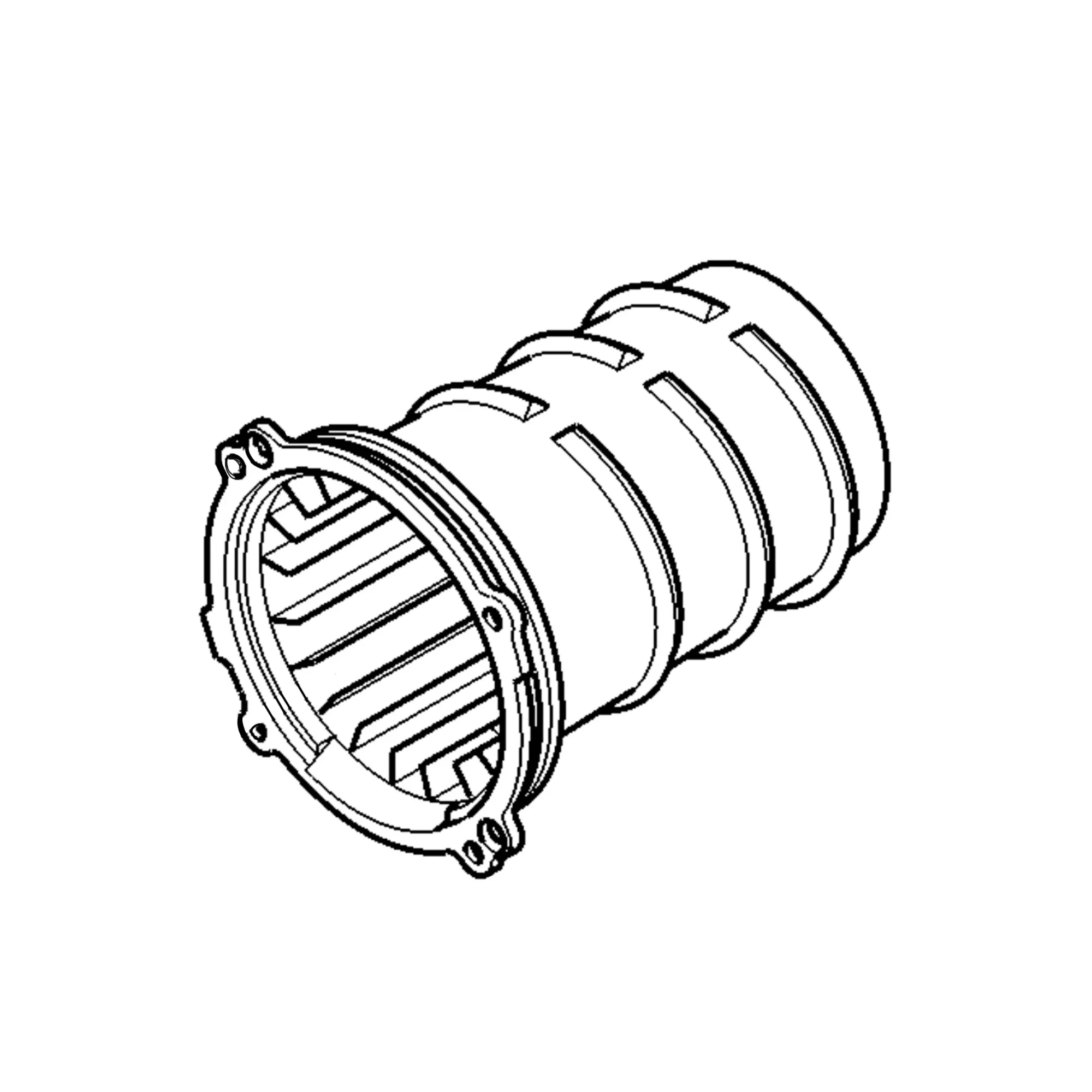 John Deere Engine Heater Burner Heat Exchanger - F064659