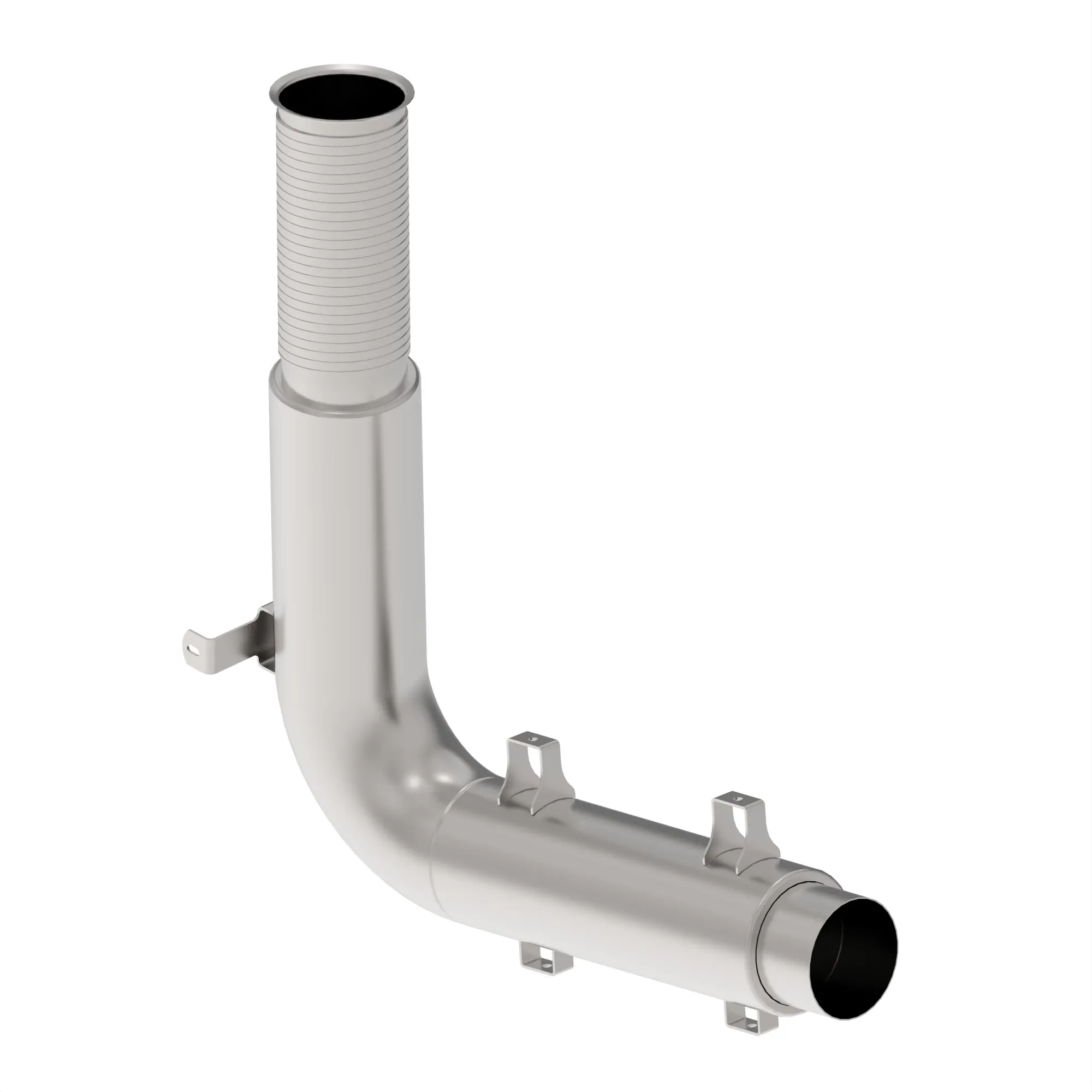 EXHAUST PIPE, TURBO, 9RT STG2