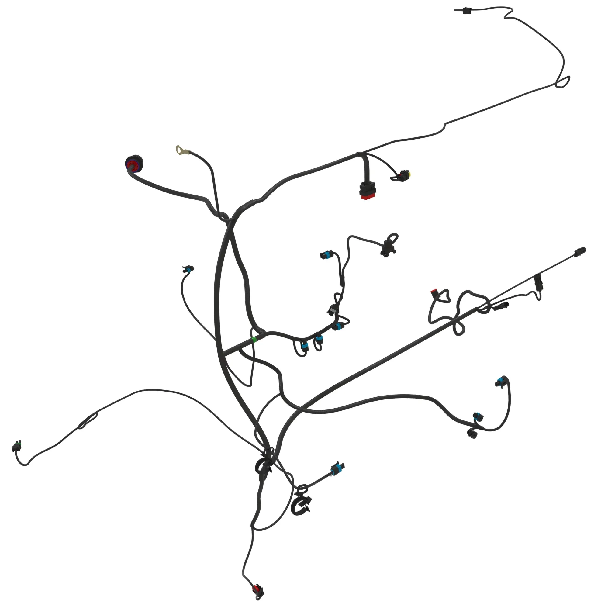 John Deere Chassis Wiring Harness - AT548515