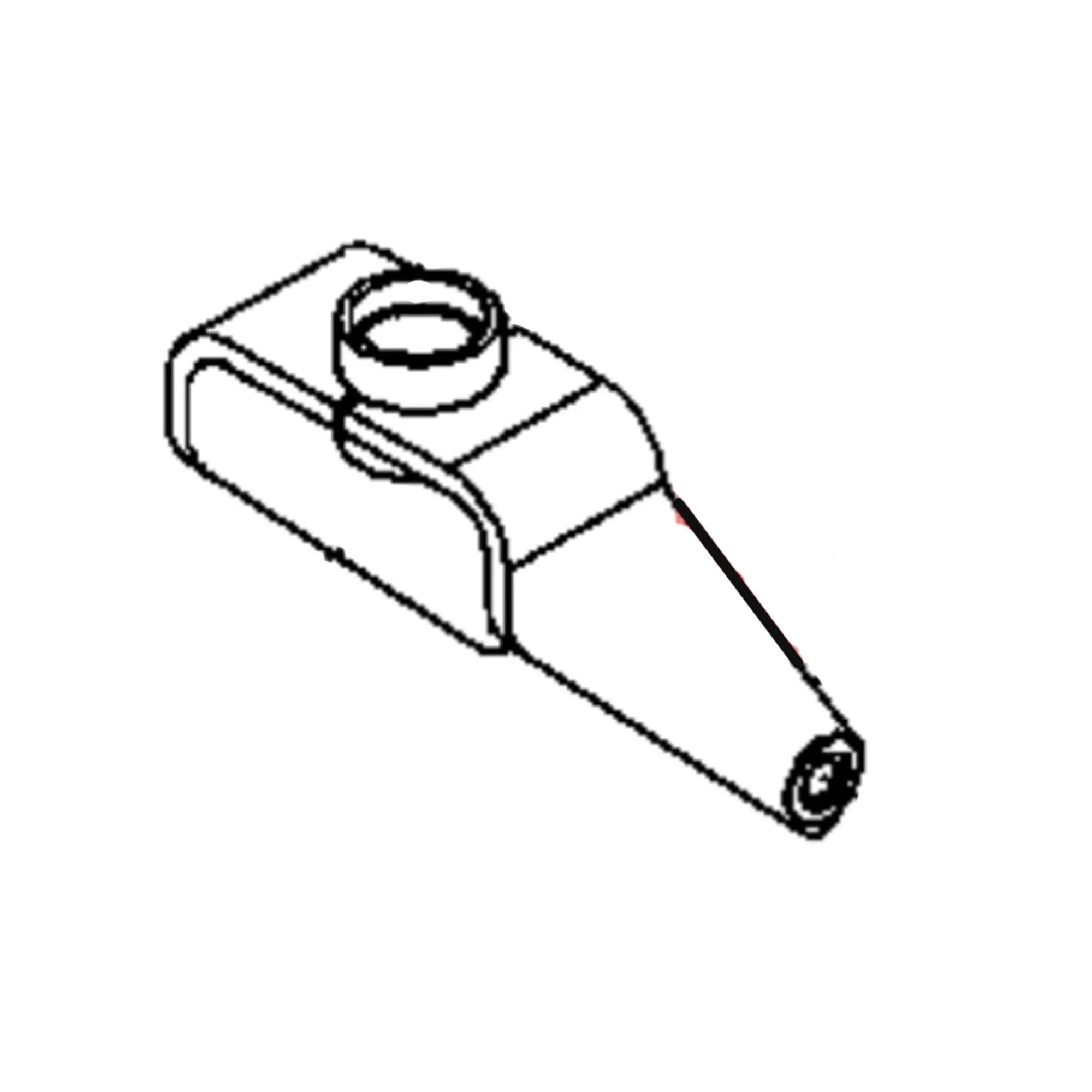 John Deere Caster Fork Bracket - KV20261